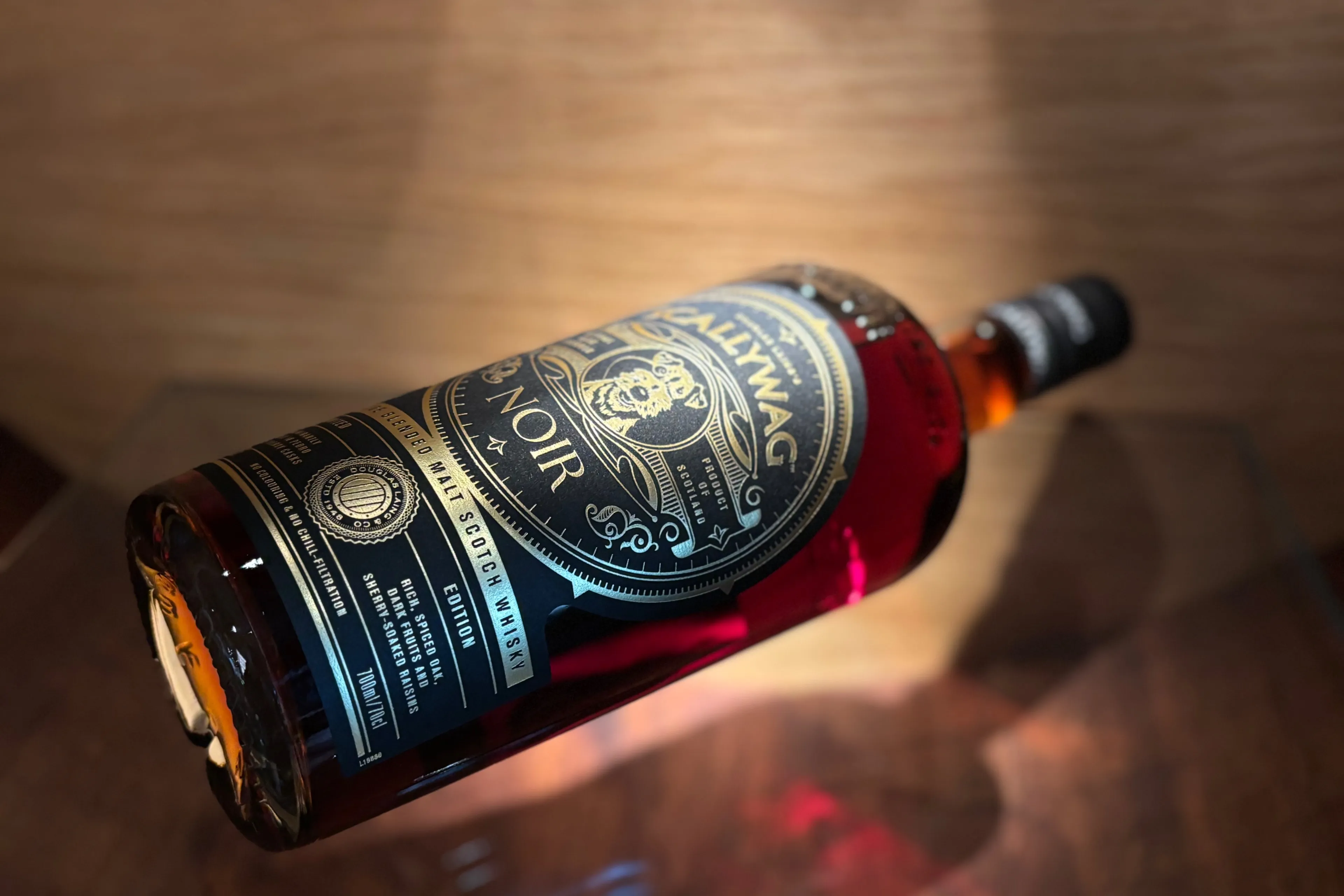 Scallywag Noir whisky is een smaakbom waar je U tegen zegt