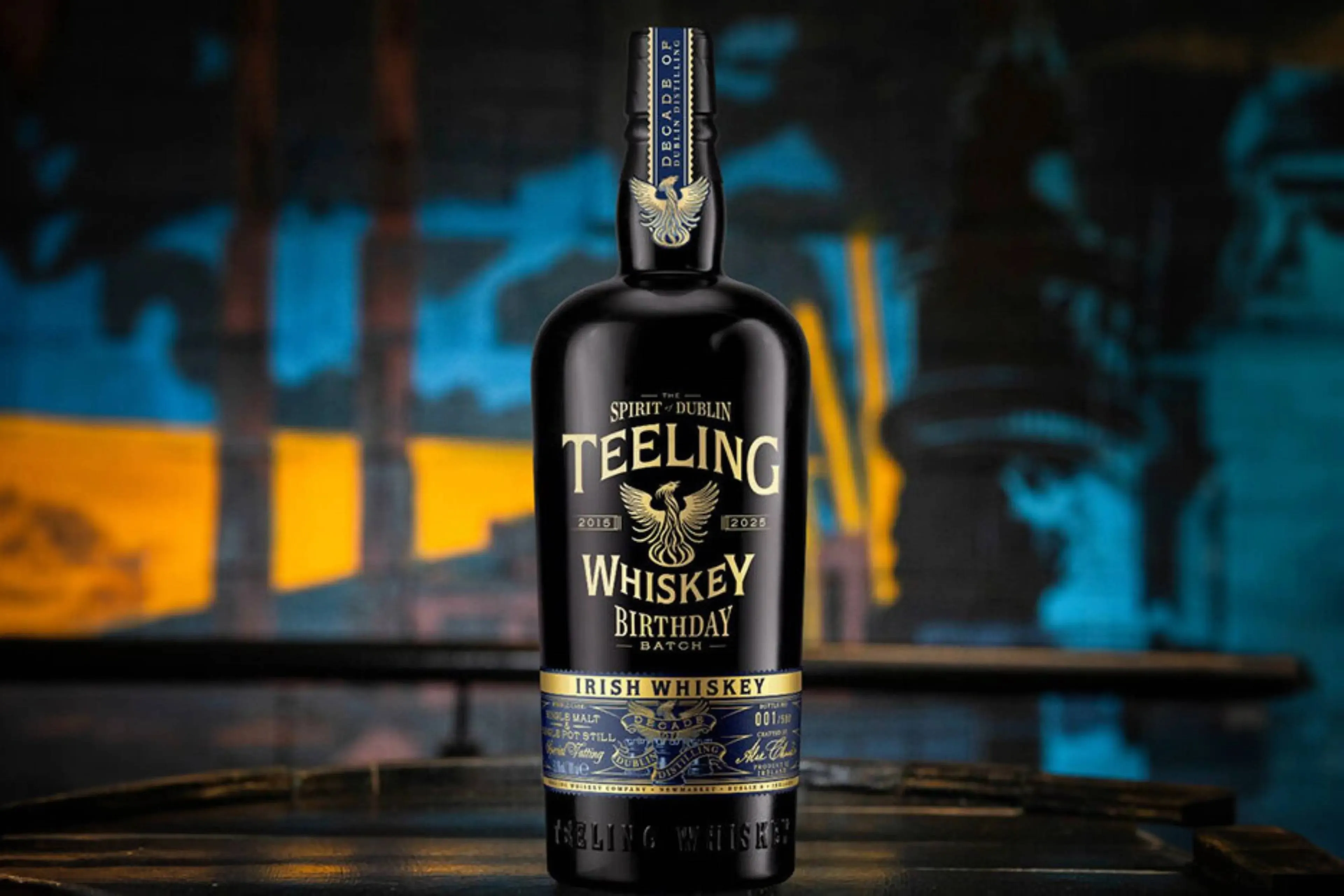 Guave, meloen en boomgaardfruit in speciale Teeling verjaardagswhiskey