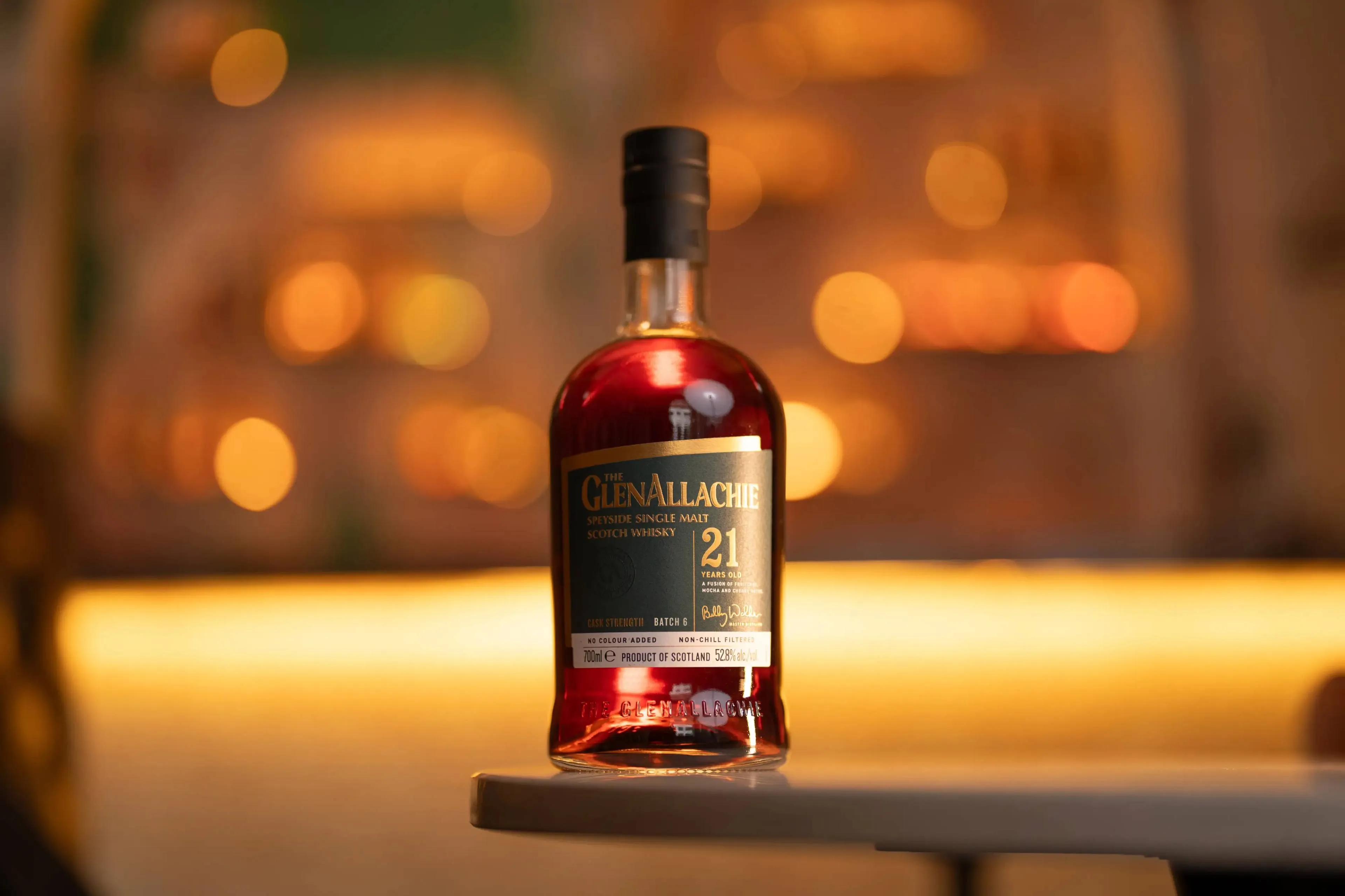 the glenallachie 21 yo cash strength whisky batch 6jpg