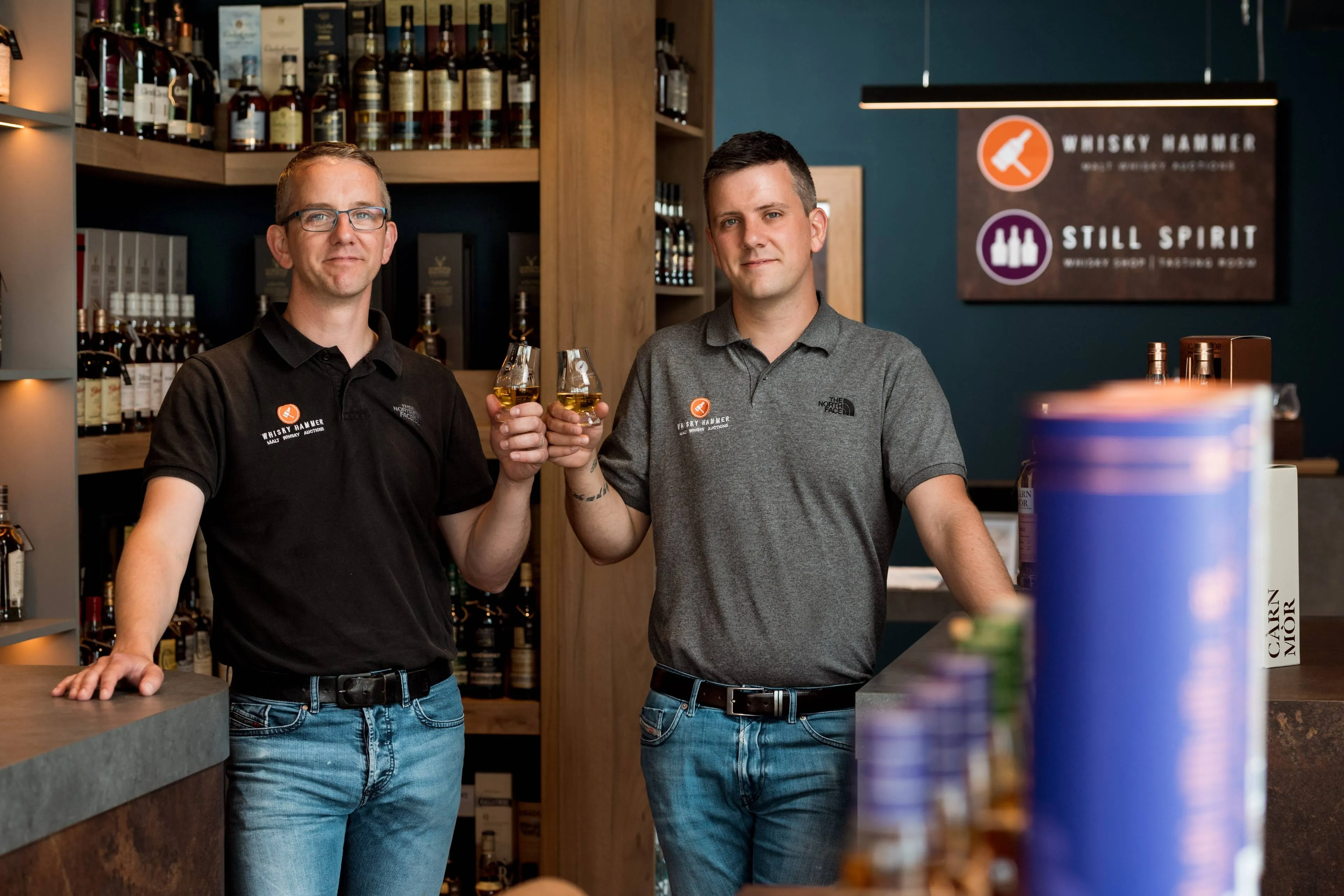 Whisky Hammer - L to R Craig Mile and Daniel Milne