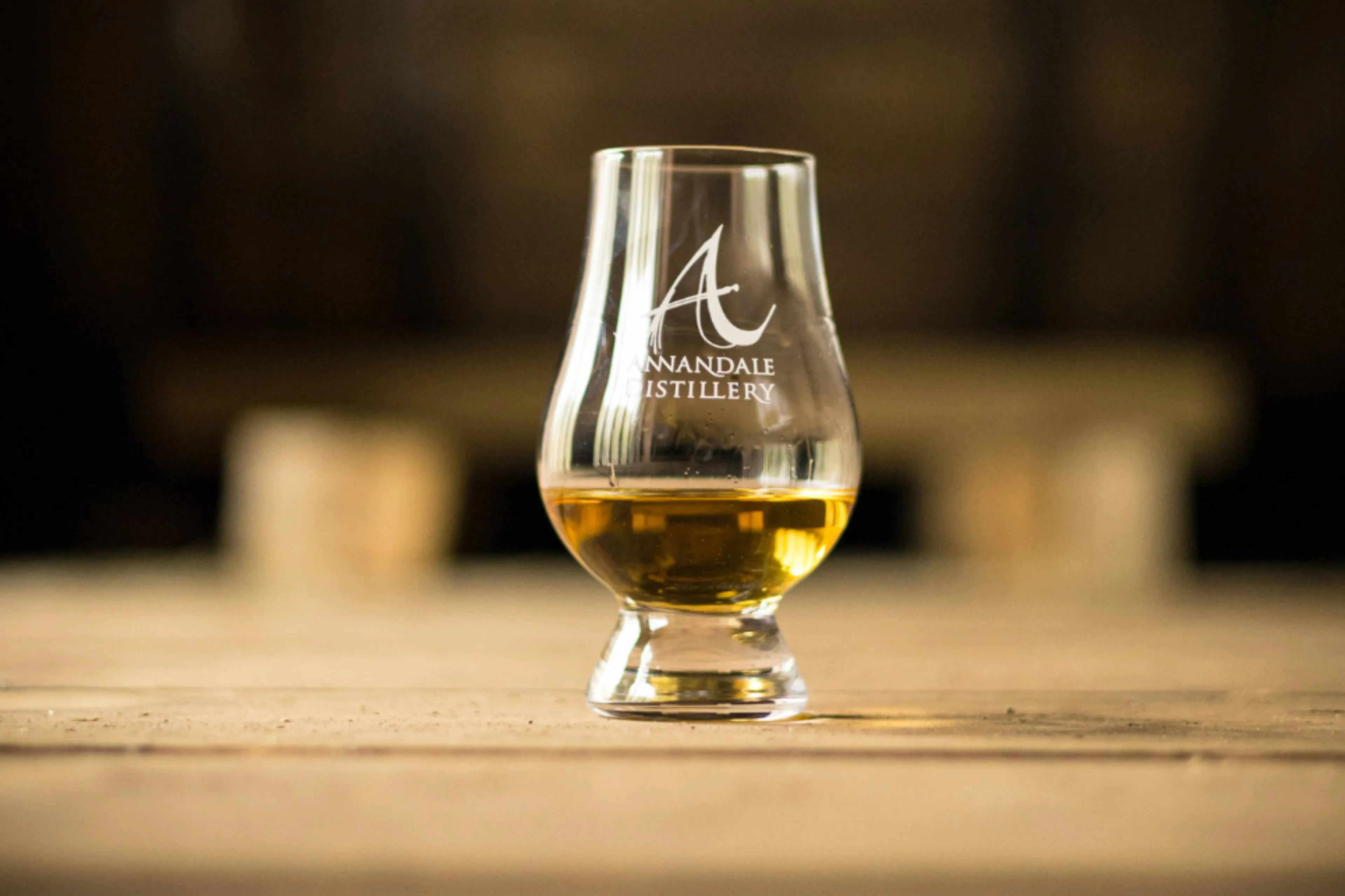annandale-glencairn glass on a table