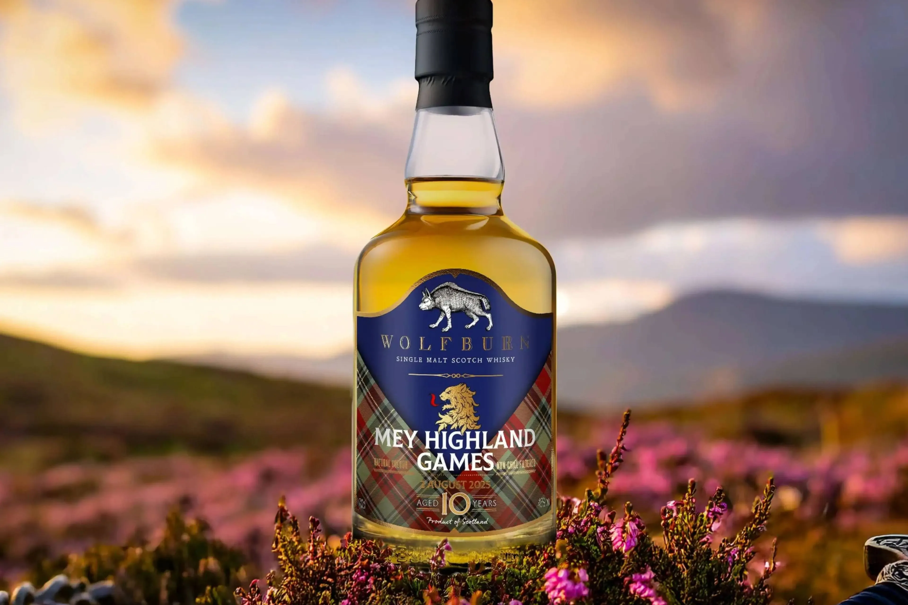 Wolfburn Mey Higland Games 2025 Whisky Bottle Single Malt Whisky