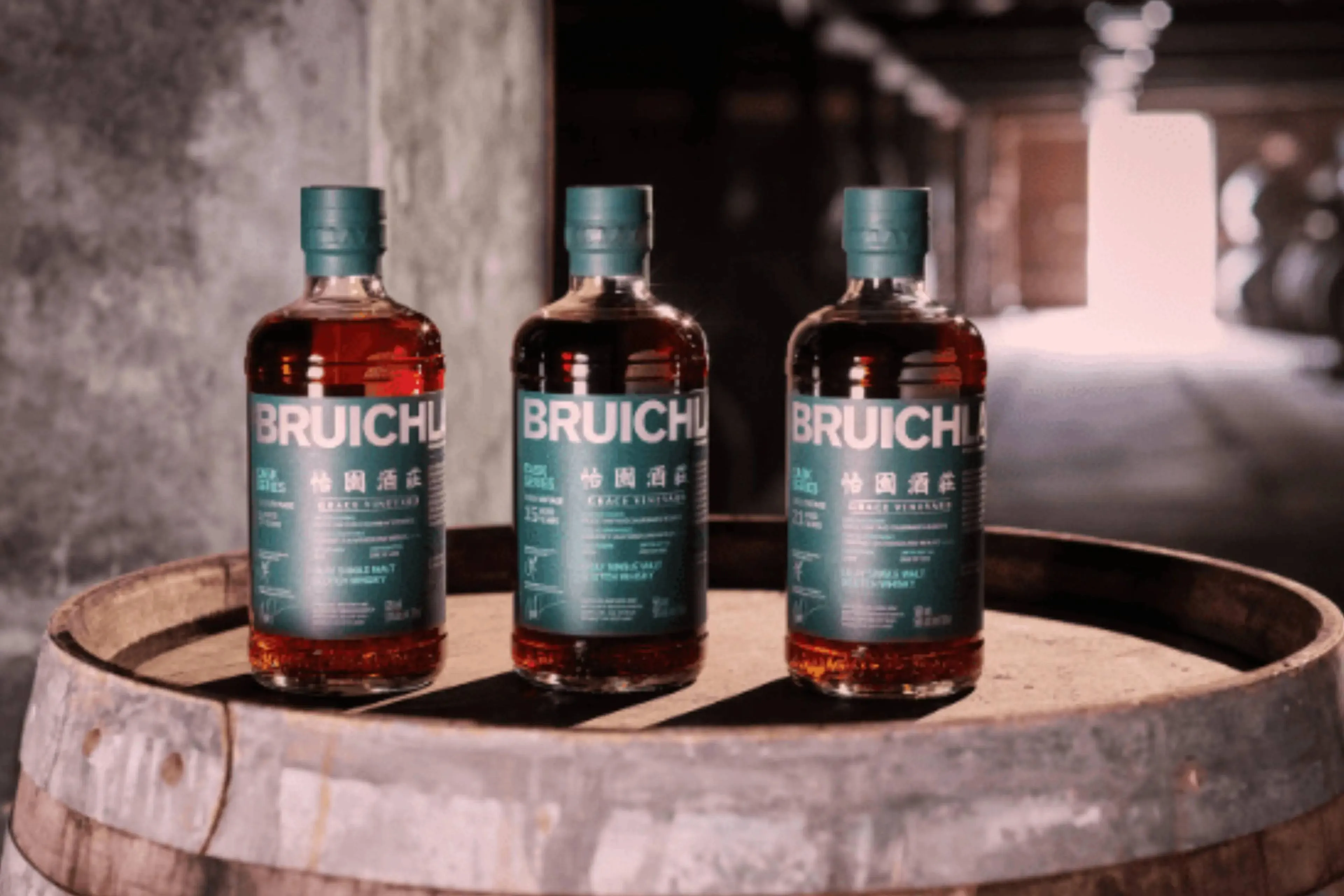 Bruichladdich Grace Vineyard whisky series