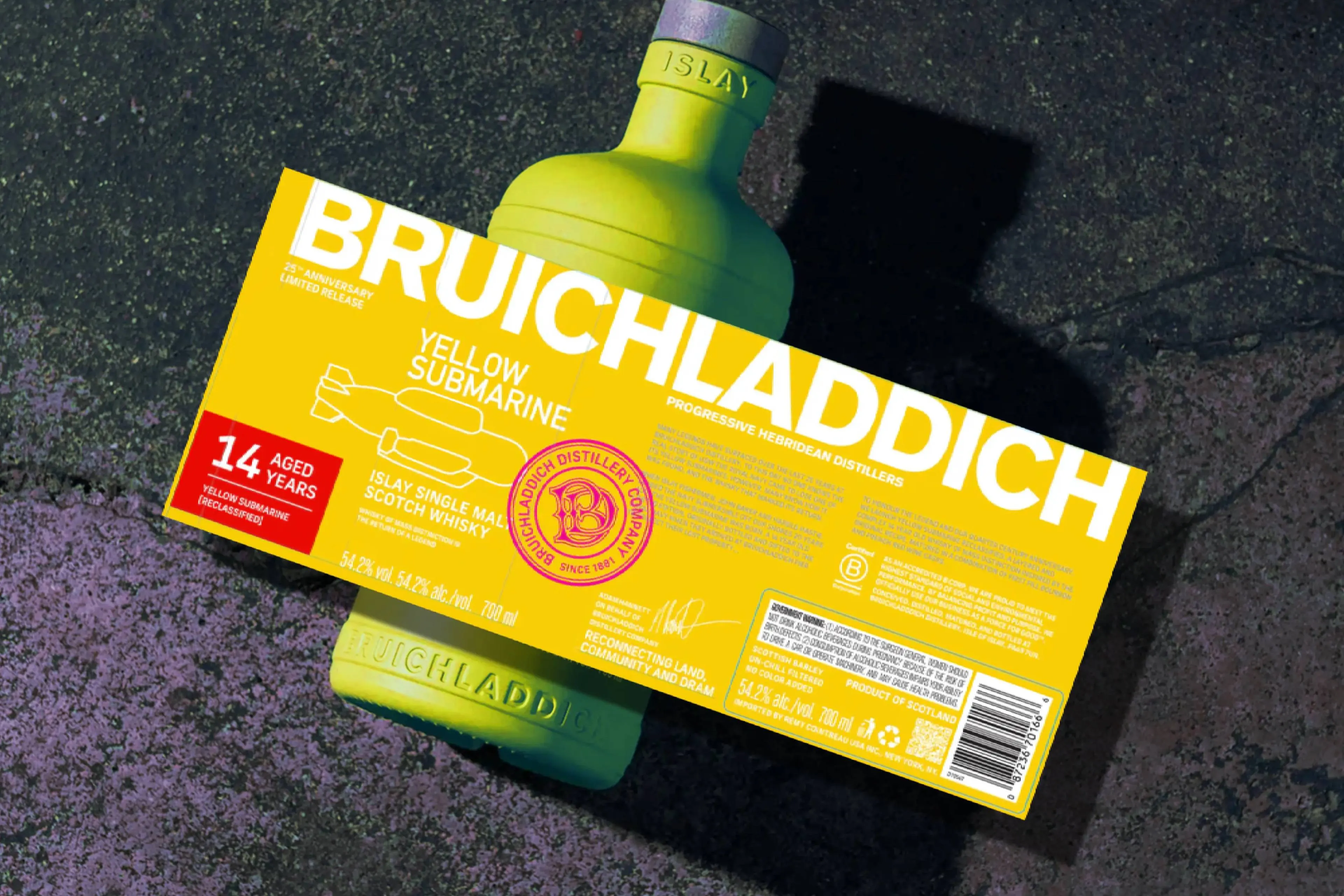 Bruichladdich Yellow Submarine Reclassified Islay whisky
