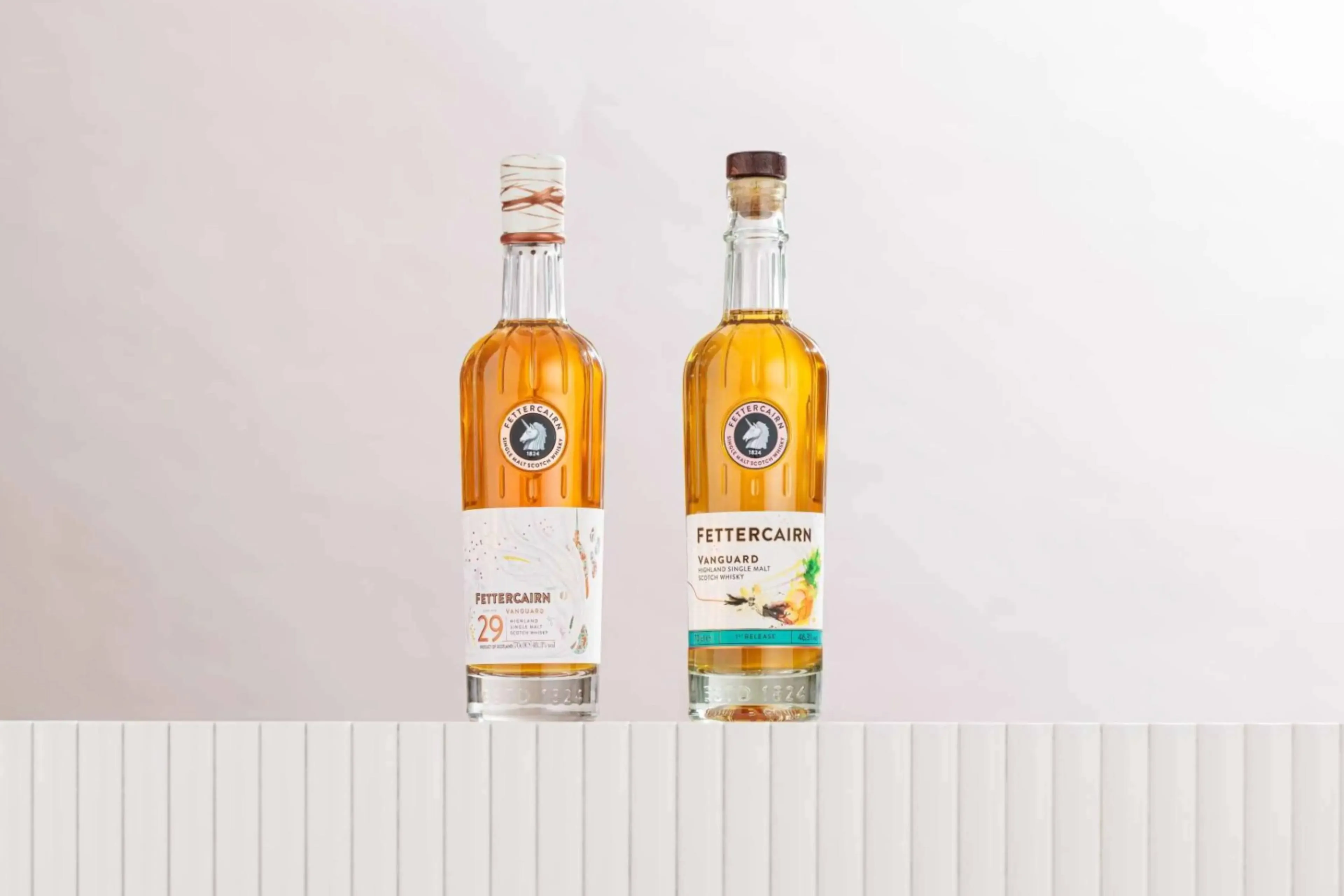 Fettercarin Vanguarg 29 Year Old and Non Age Statement whisky