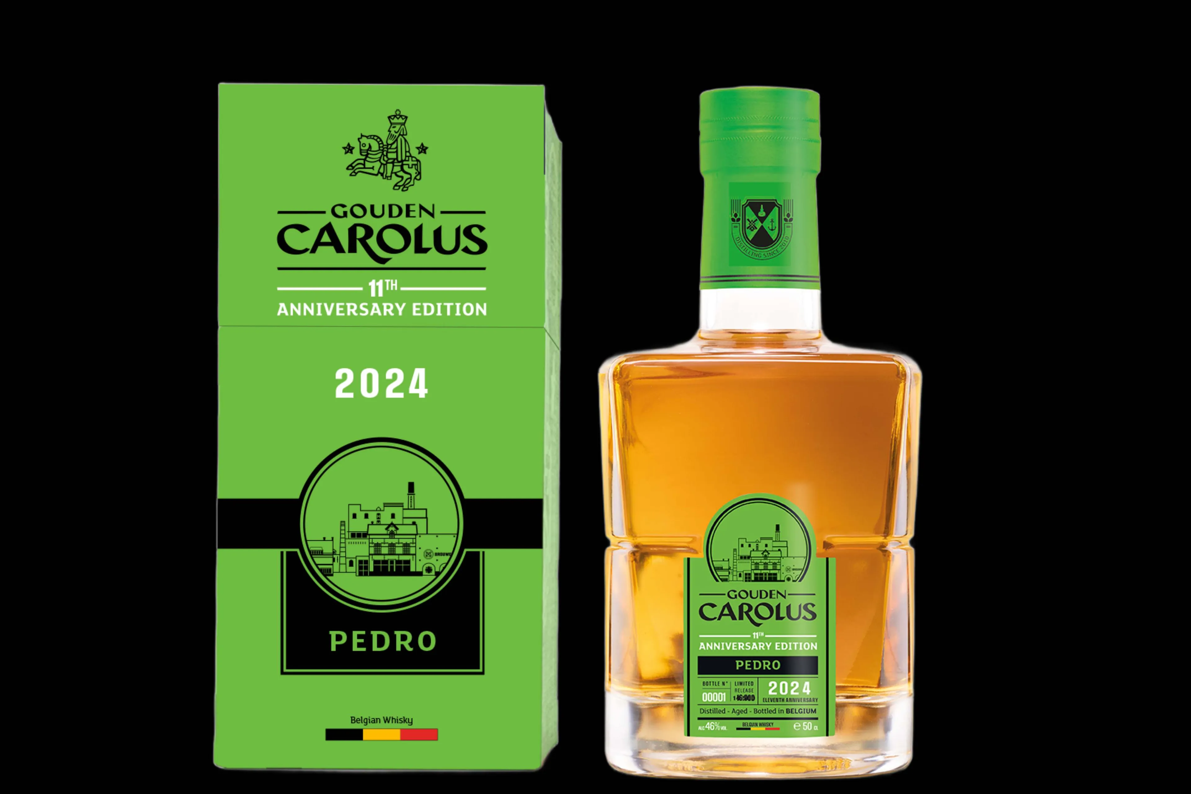 Gouden Carolus 11th Anniversary single malt whisky