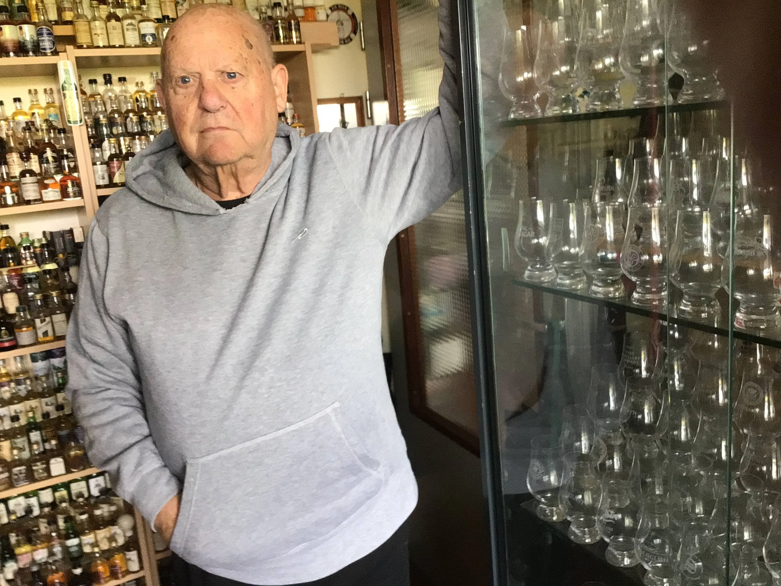 This Glencairn Collector has over 2,000 glasses