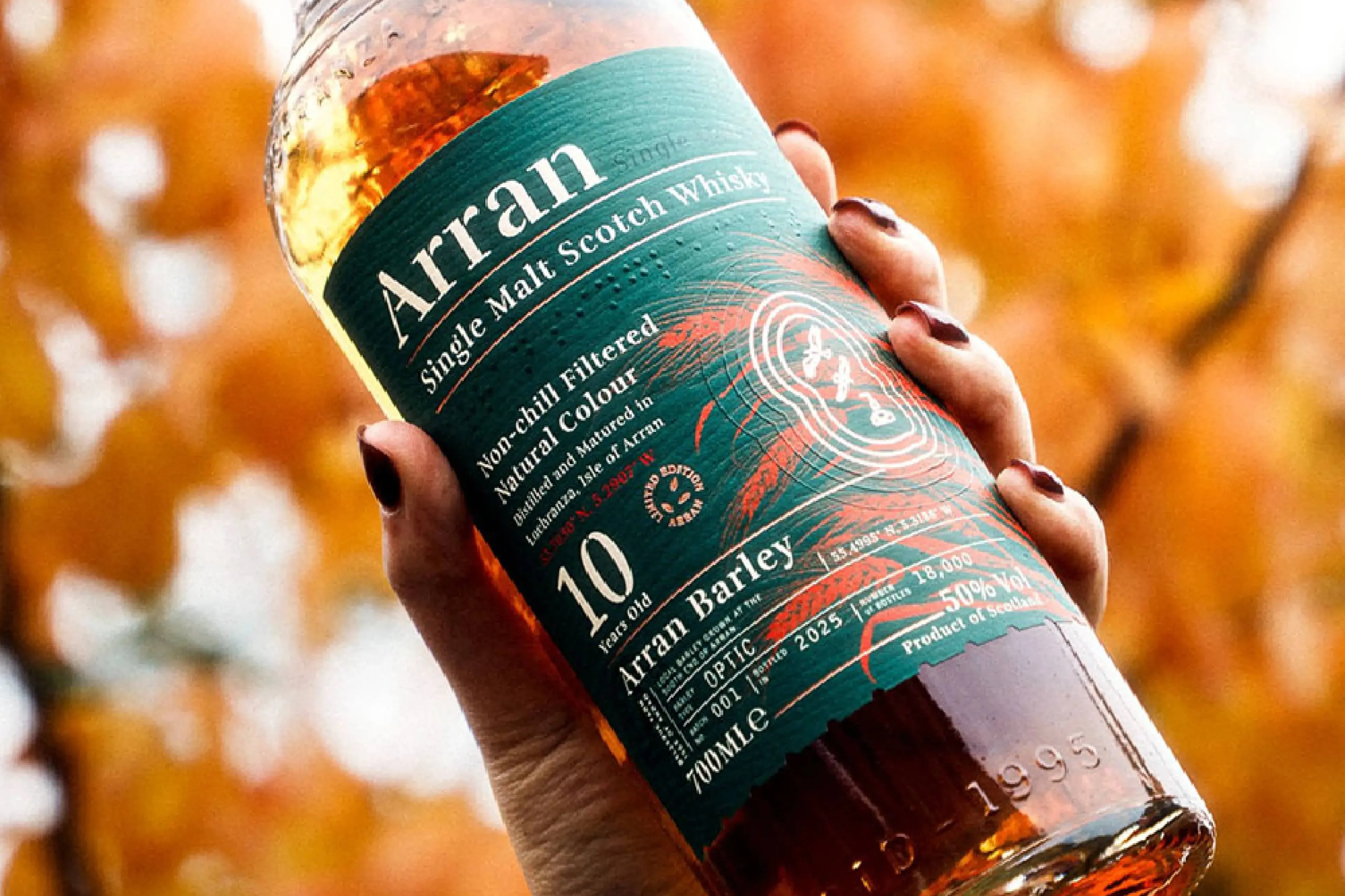 Isle of Arran Distillers Arran 10 Year Barley Single Malt whisky