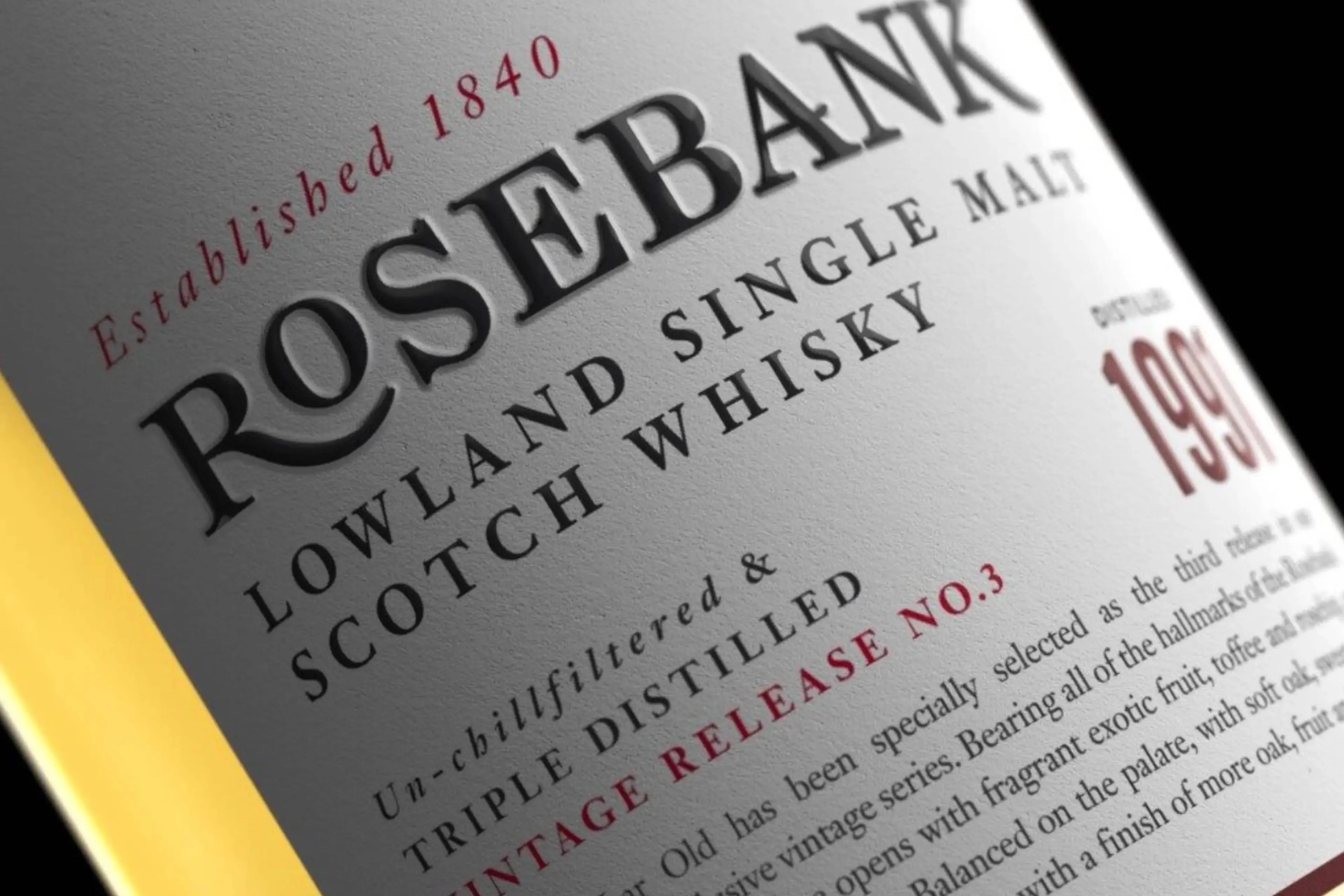 Rosebank Distillery Once Again Bottles A Beautiful Single Malt Whisky From Old Times
