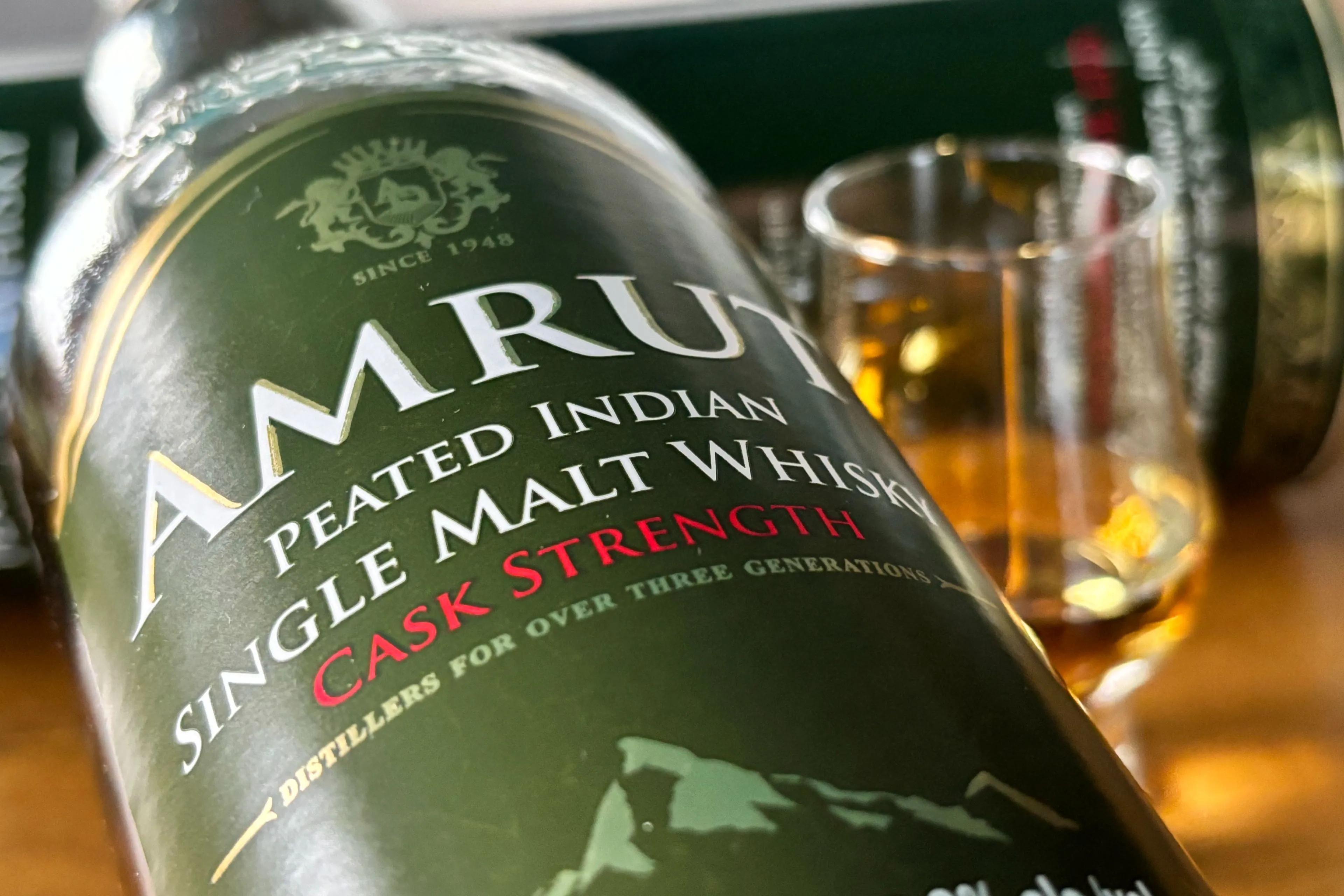 Amrut Peated Indian Single Malt Cask Strength Review: A Taste of Islay from India?