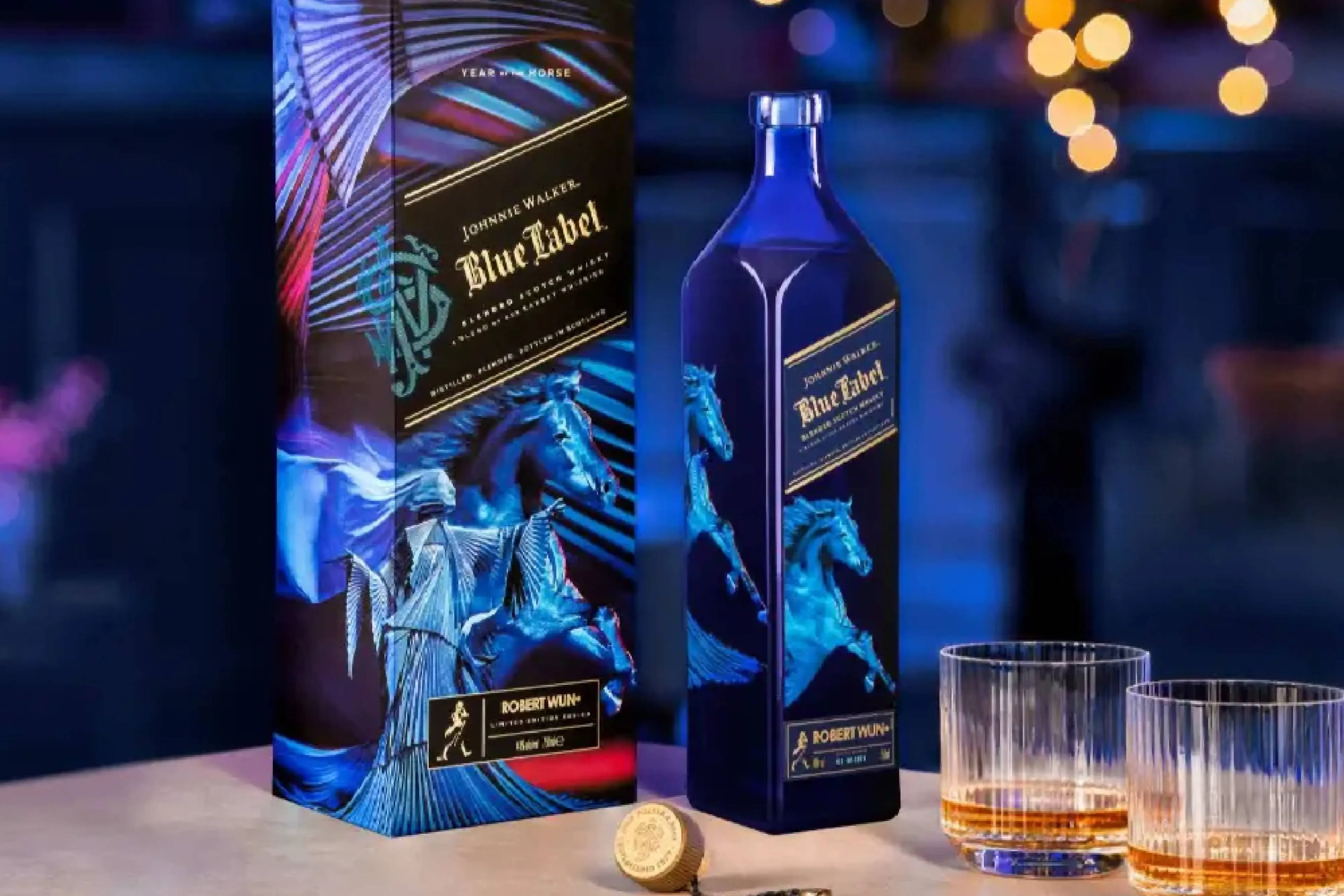 Lady Gaga’s Couturier and Johnnie Walker Ring in the New Year in Style