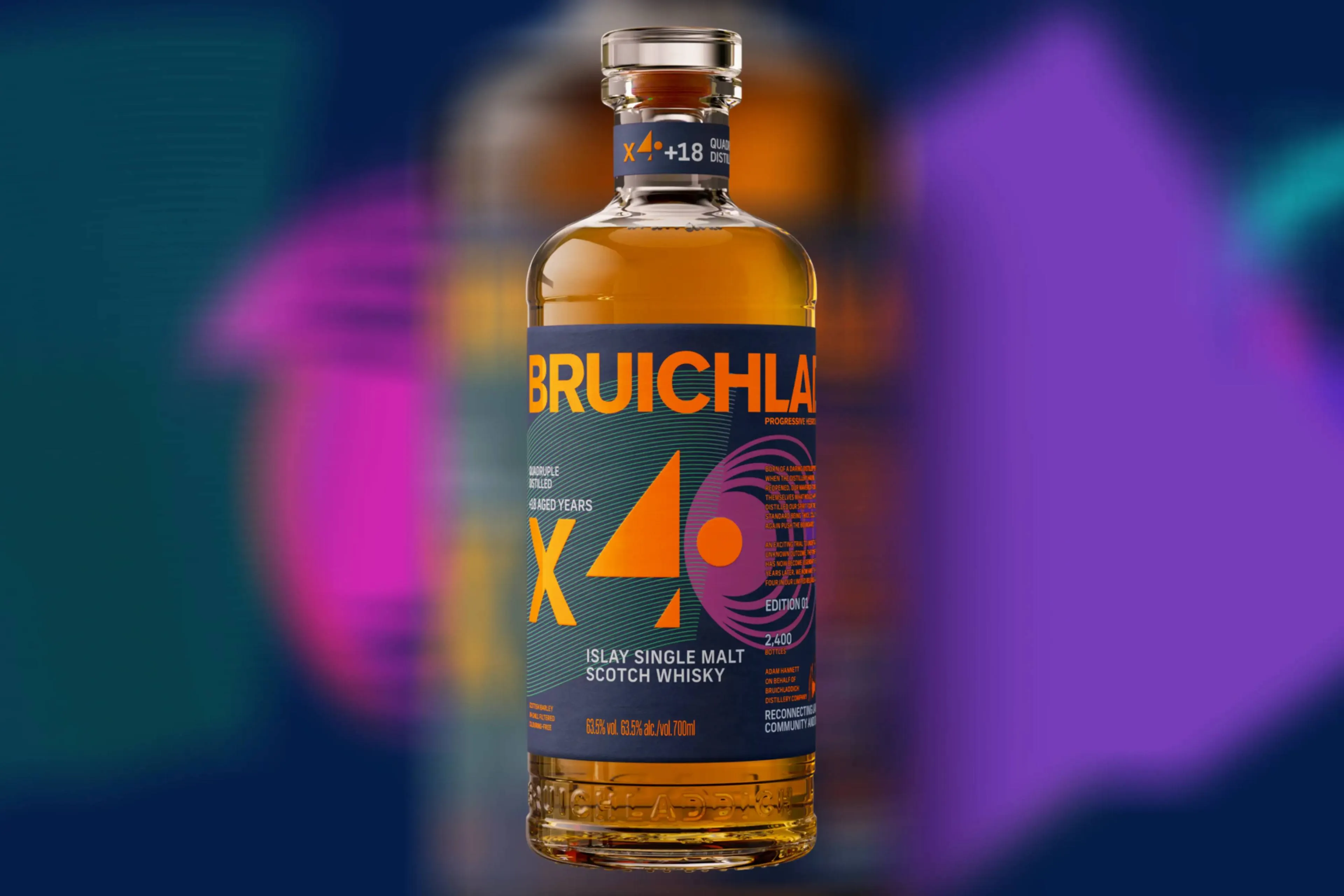Bruichladdich trapt serie met viervoudig gedistilleerde whisky's af in stijl