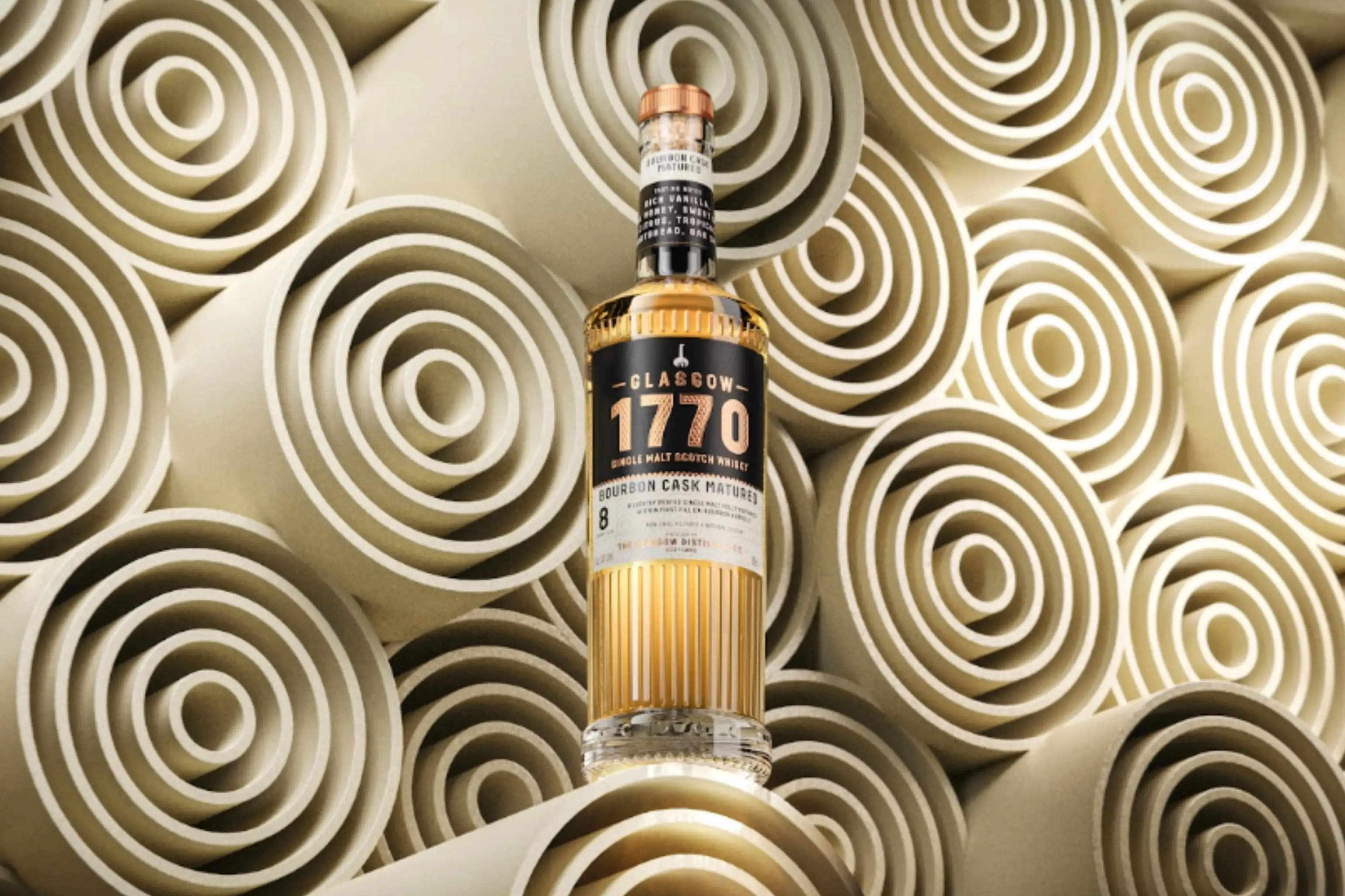 Glasgow 1770 bourbon whisky