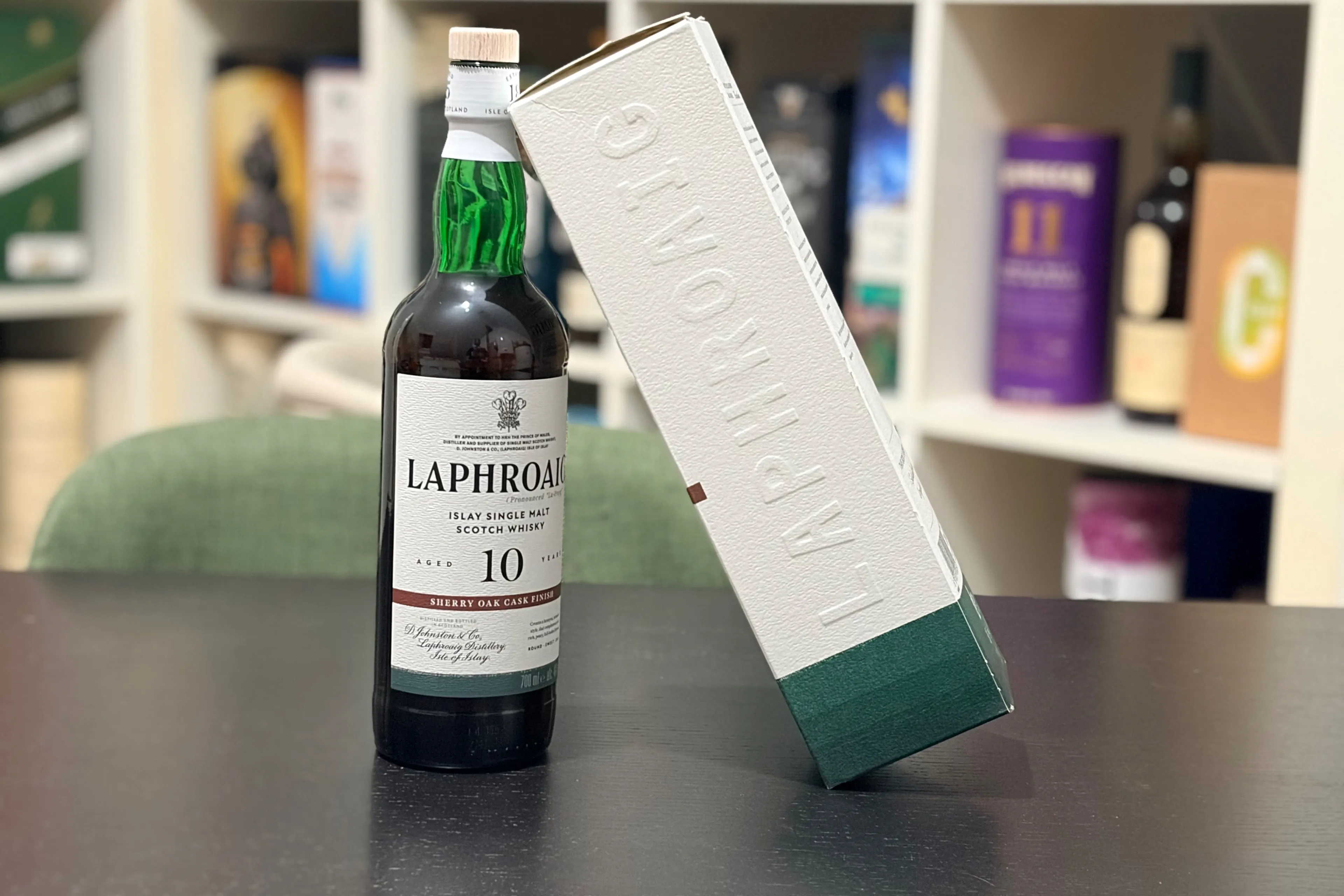 Laphroaig 10 Year Old Sherry Oak Finish Review: Classic Laphroaig peat, with a sweeter twist