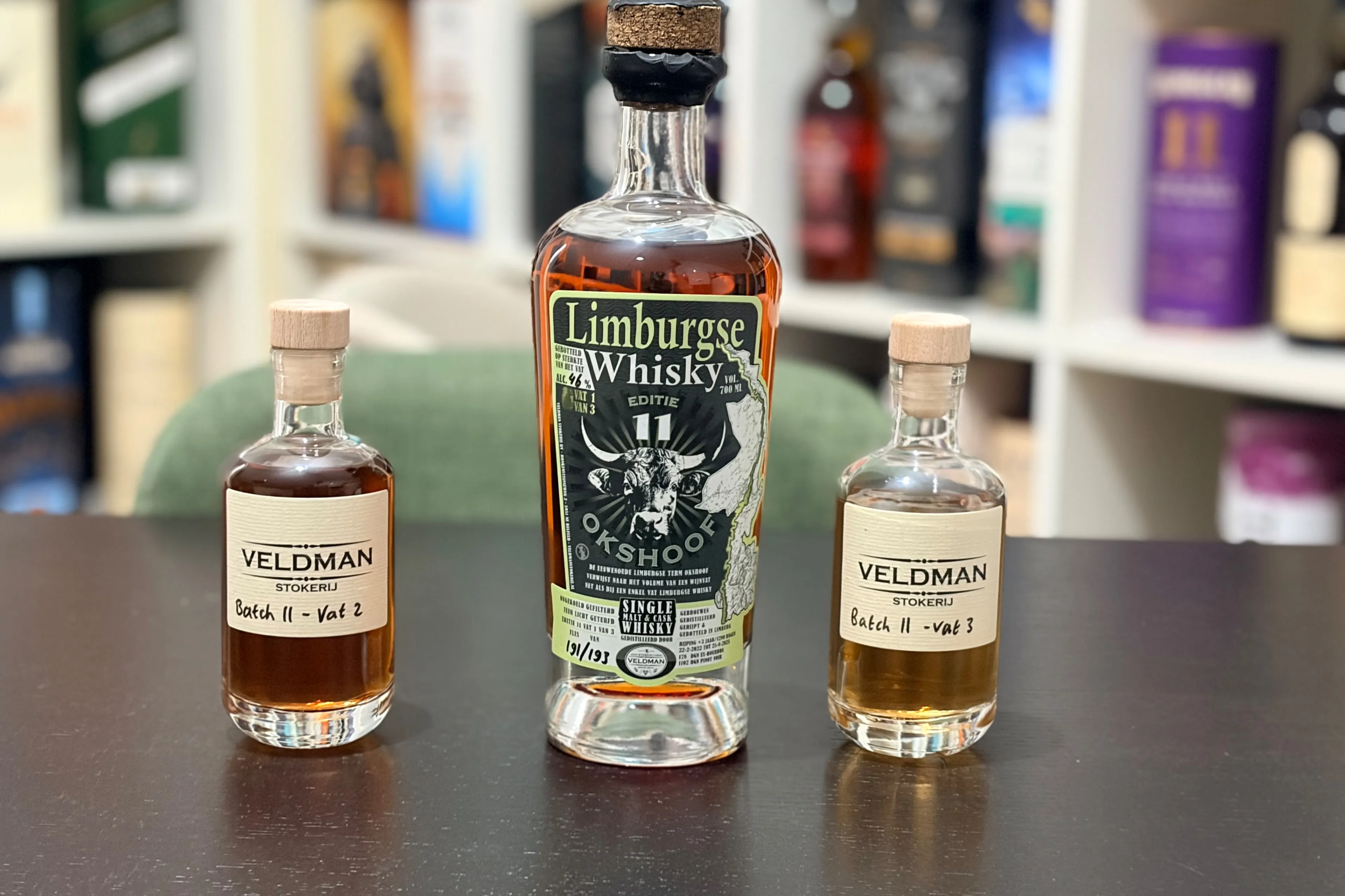 Veldman Okshoof 11 Whisky Review: Een drieluik aan uiteenlopende whisky's