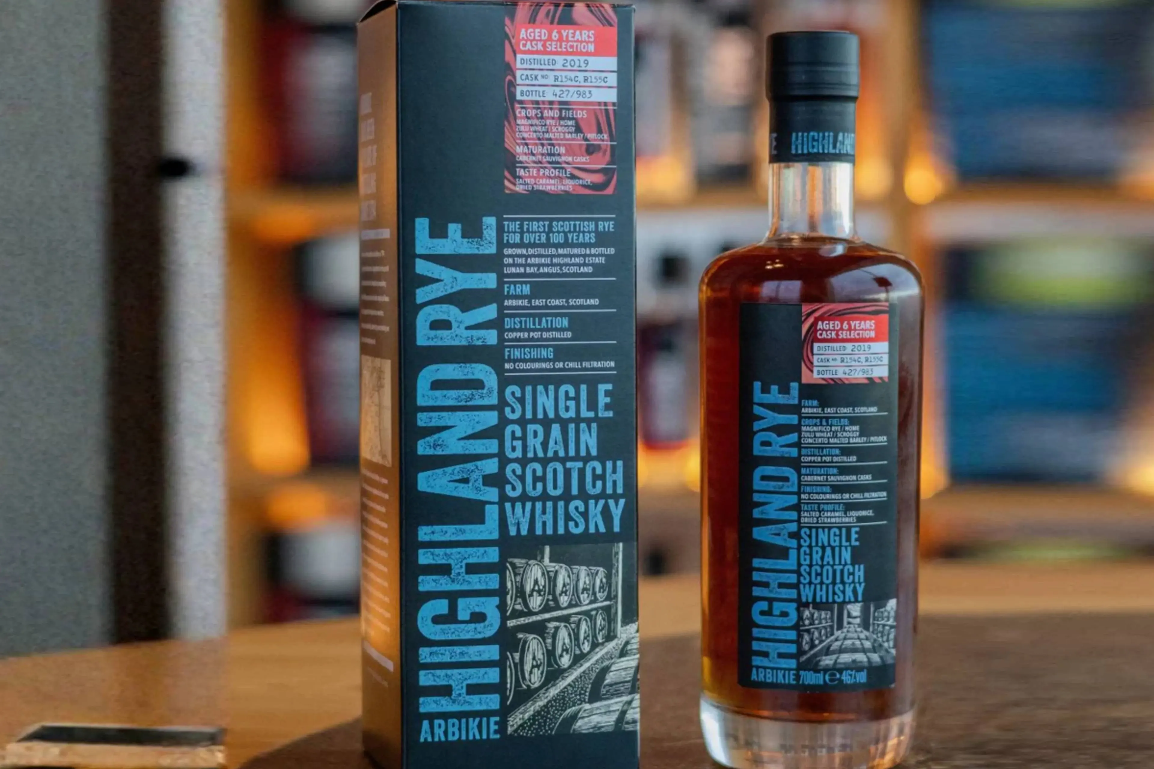 Arbikie Launches Cabernet Sauvignon Cask Matured Whisky With an Age Statement