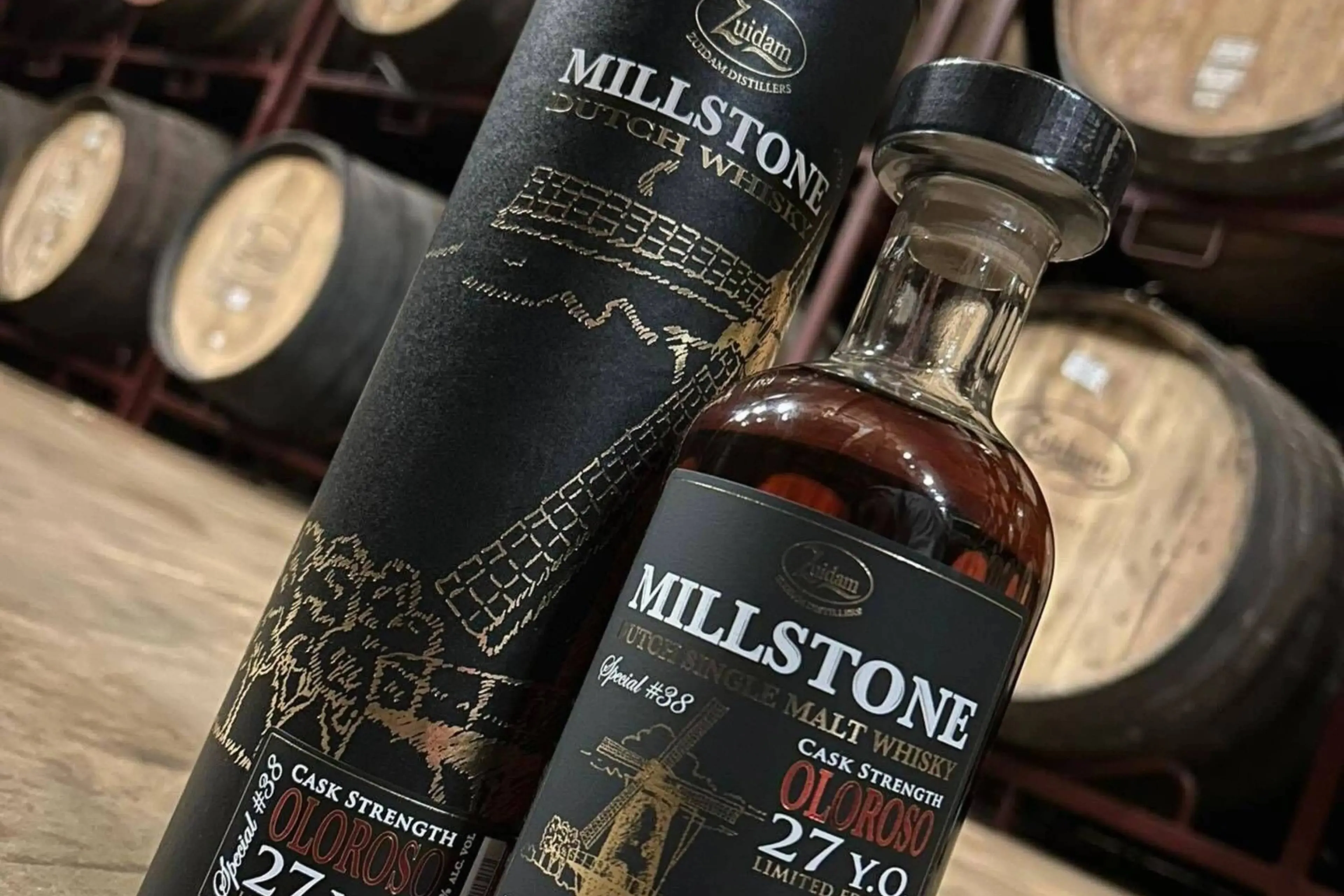 Zuidam Distillers verrast met 27-jarige Nederlandse whisky net voor de feestdagen