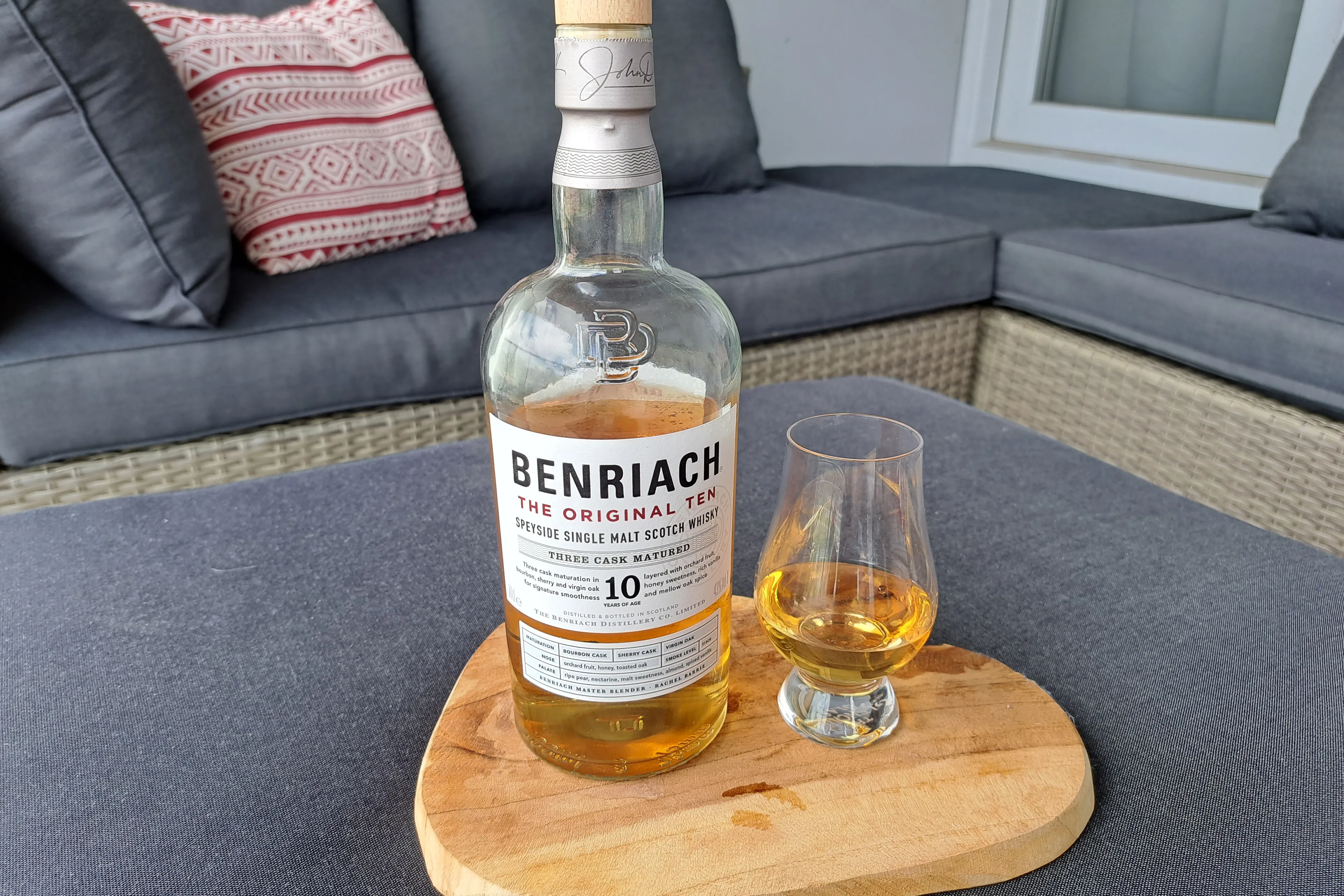 Ripe Pear and Nectarine Lead the Benriach The Original Ten Whisky (Review)