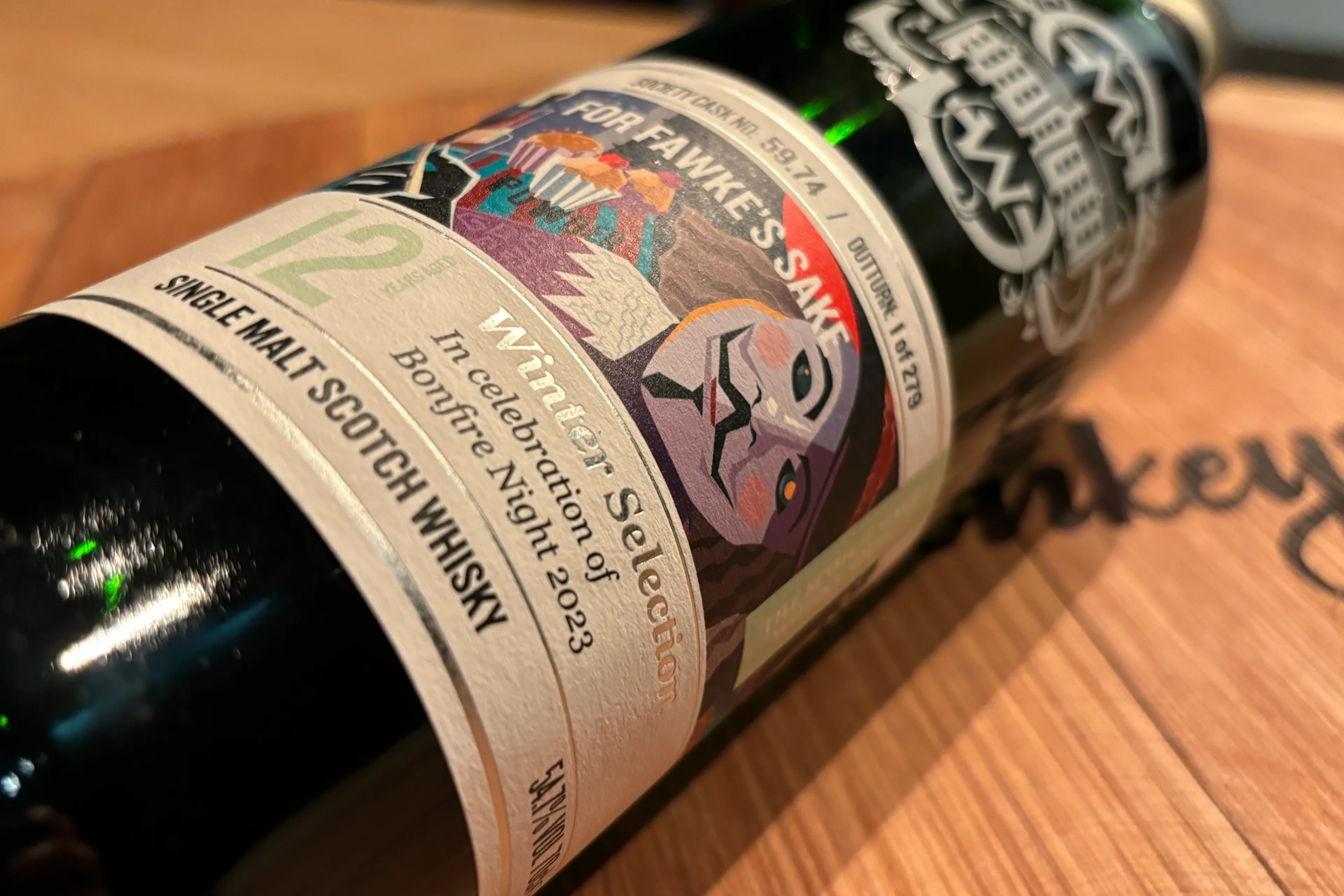 The Scotch Malt Whisky Society "For Fawkes' Sake" Review: Smoke, Fruit and Finesse'