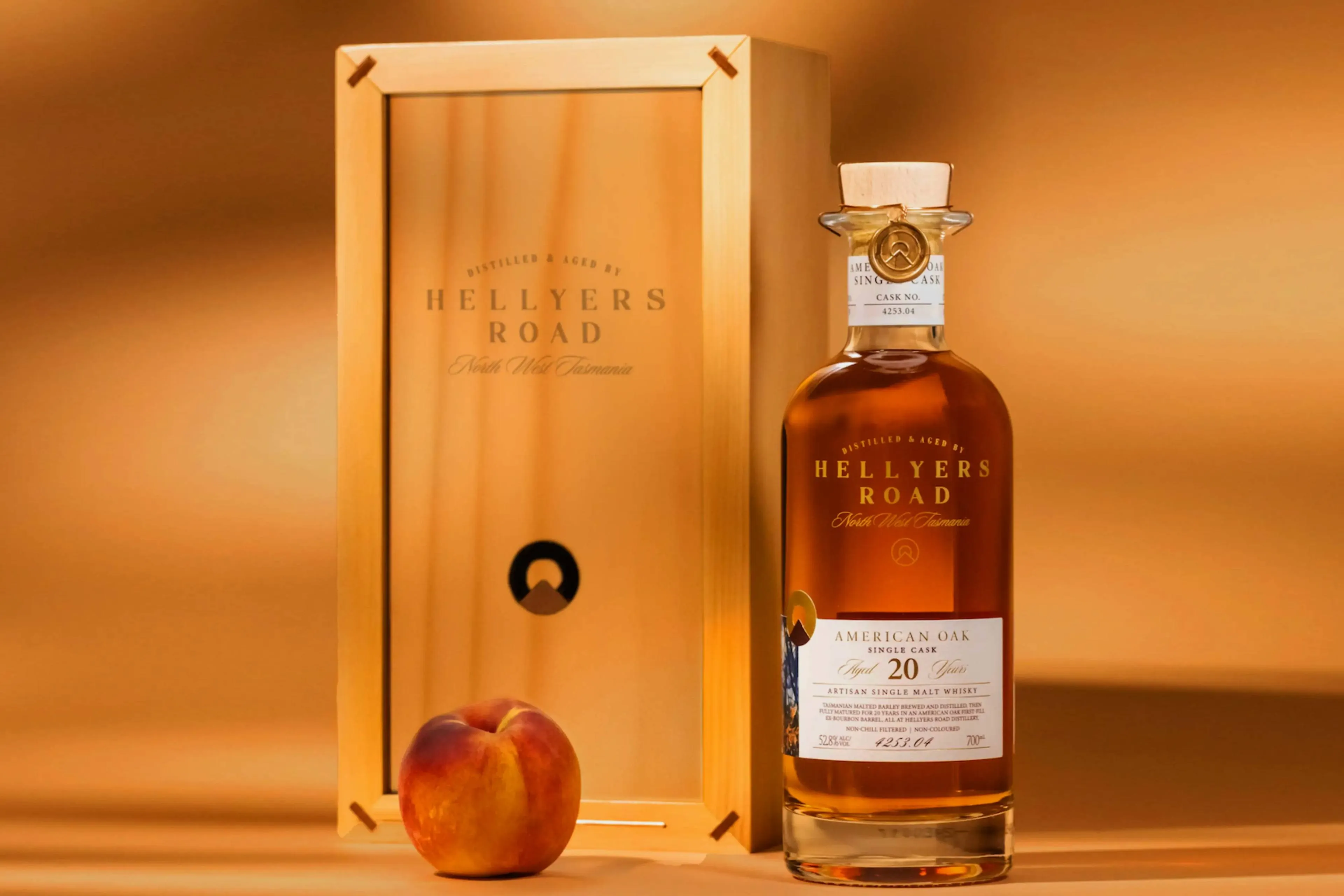 Hellyers Road onthult een 20 jaar oude whisky die naar een fruitschaal smaakt