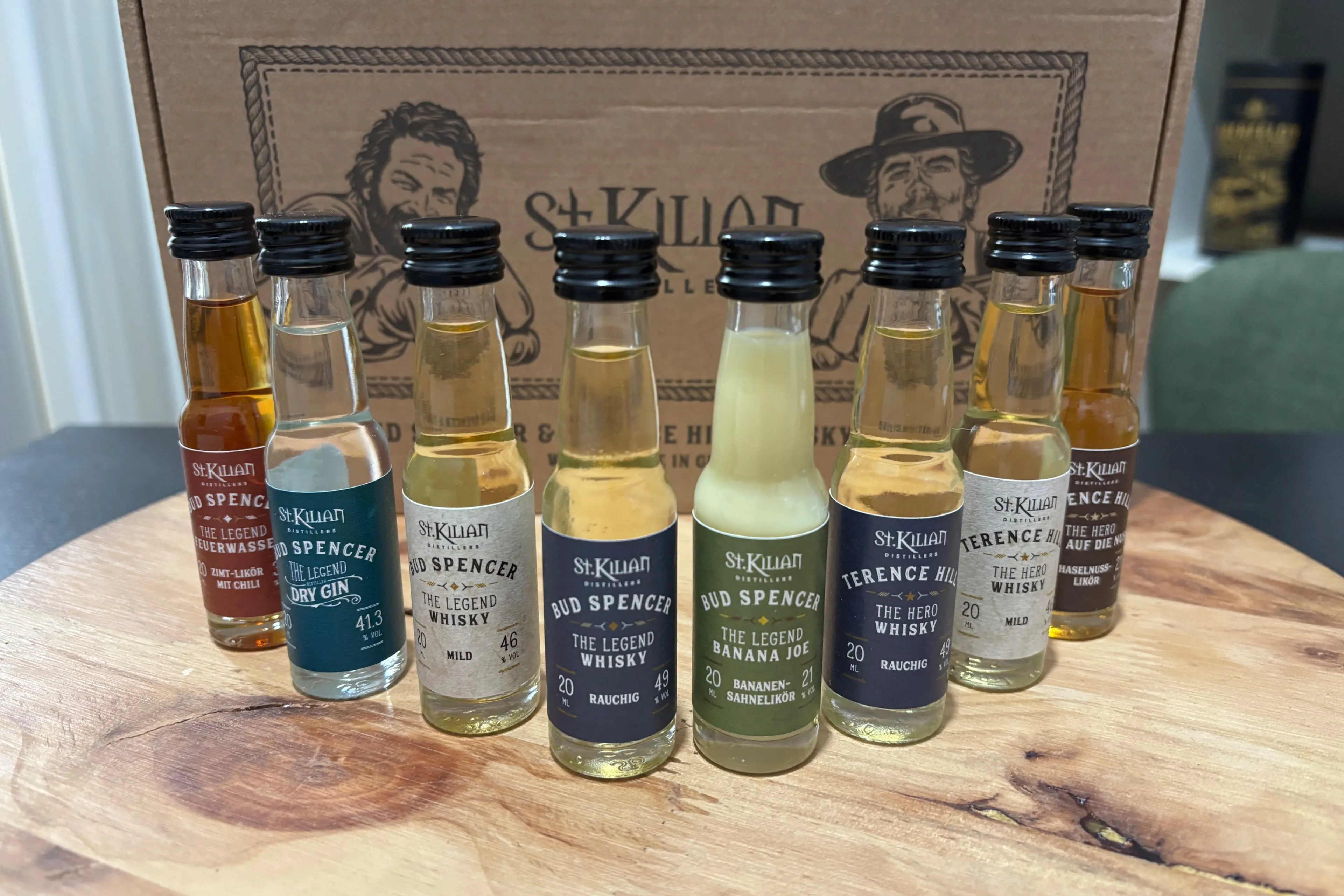 Did you know there are special Bud Spencer and Terence Hill whiskies?