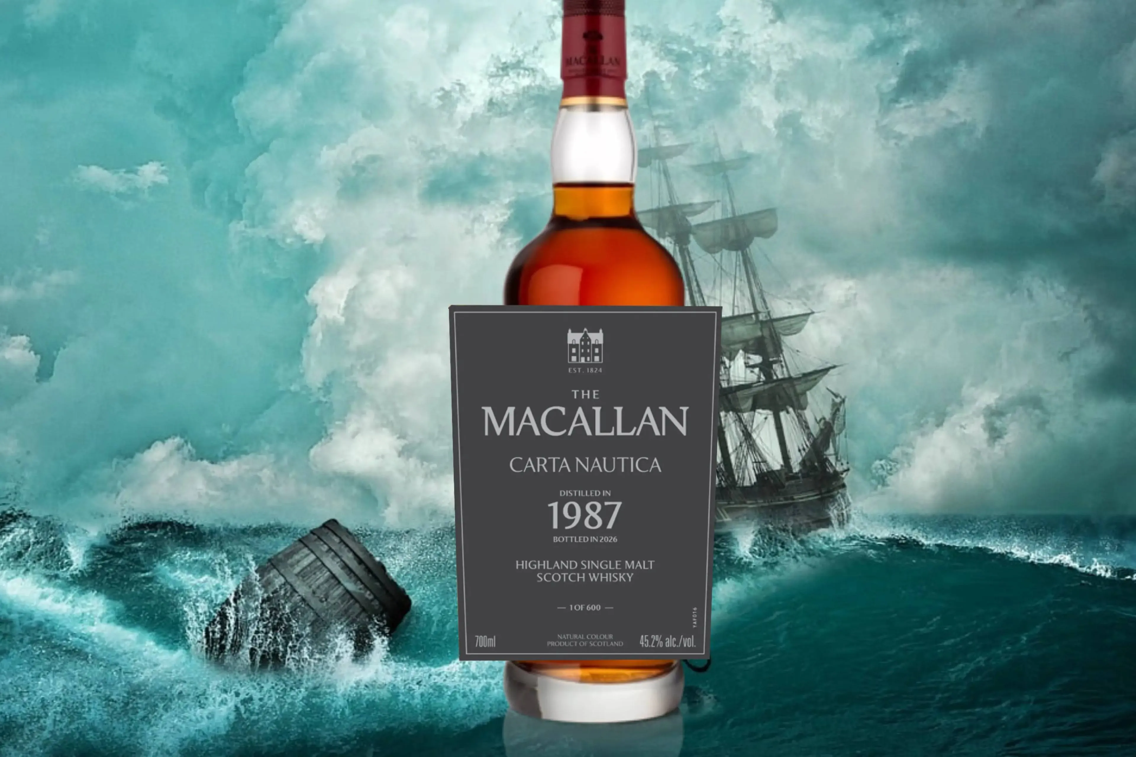 The Macallan 1987 Carta Nautica label opgedoken: dit weten we over de whisky