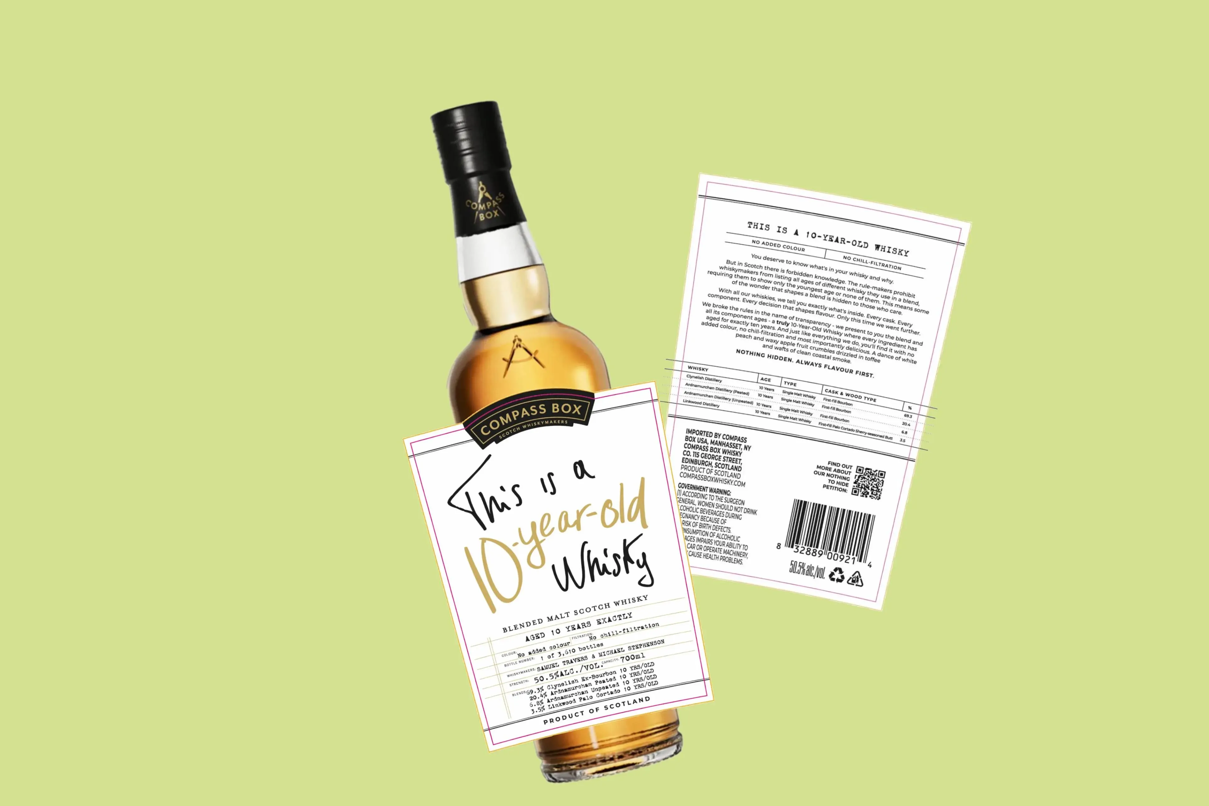 Compass Box unveils a standout whisky: every drop exactly the same age