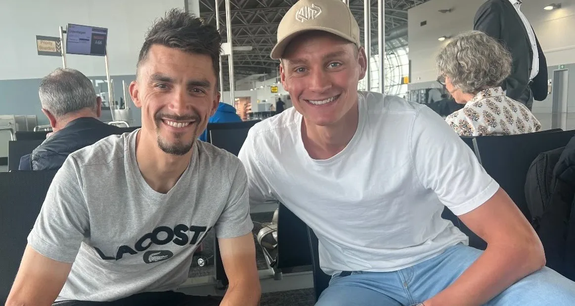 KIJK. Mathieu van der Poel & Julian Alaphilippe reizen samen naar Zürich