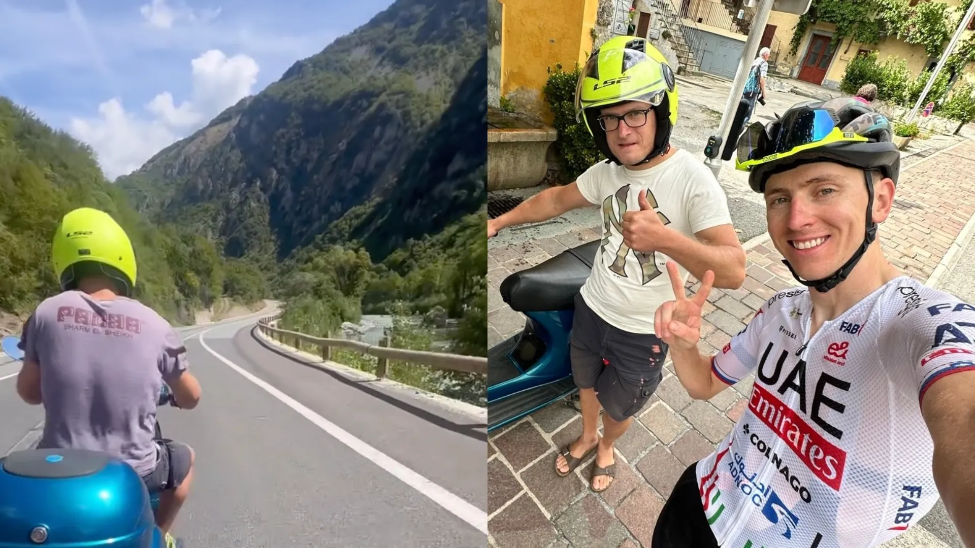VIDEO. Pogacar werkt monstertraining van 240 (!) km af in de bergen rond Monaco