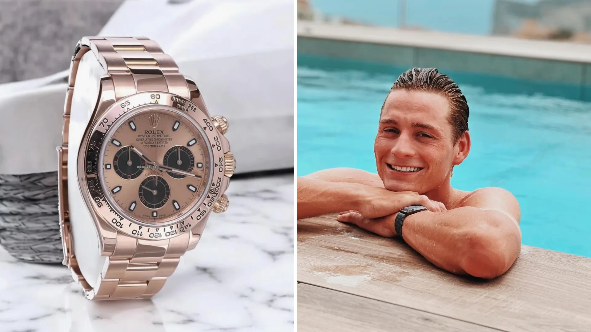 Wow! Zoveel kost het peperdure horloge van Mathieu van der Poel