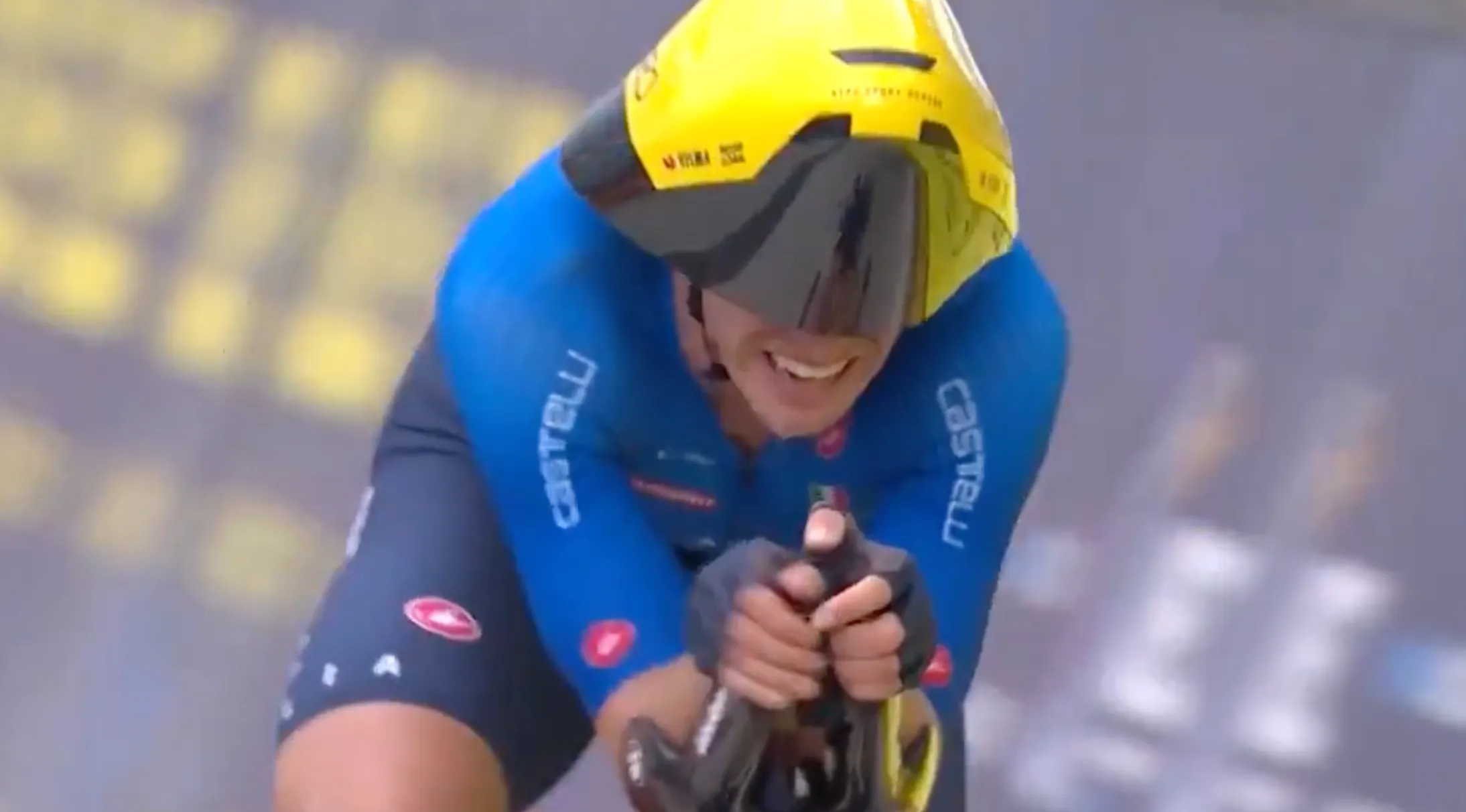 Edoardo Affini verrast met Europese tijdrittitel, geen Belgen op podium