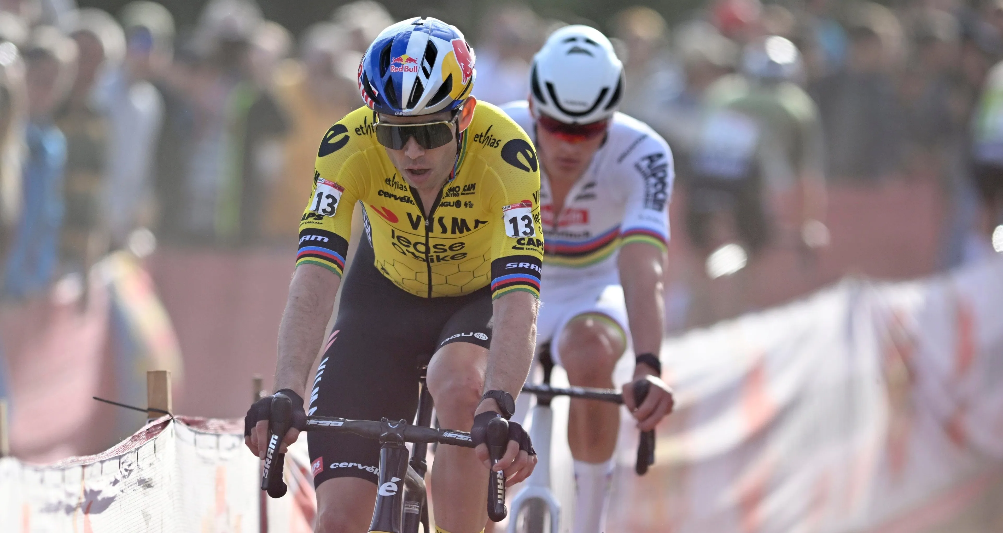 Nys waarschuwt Van Aert & Van der Poel: 'Ik kan hen straks misschien kloppen'