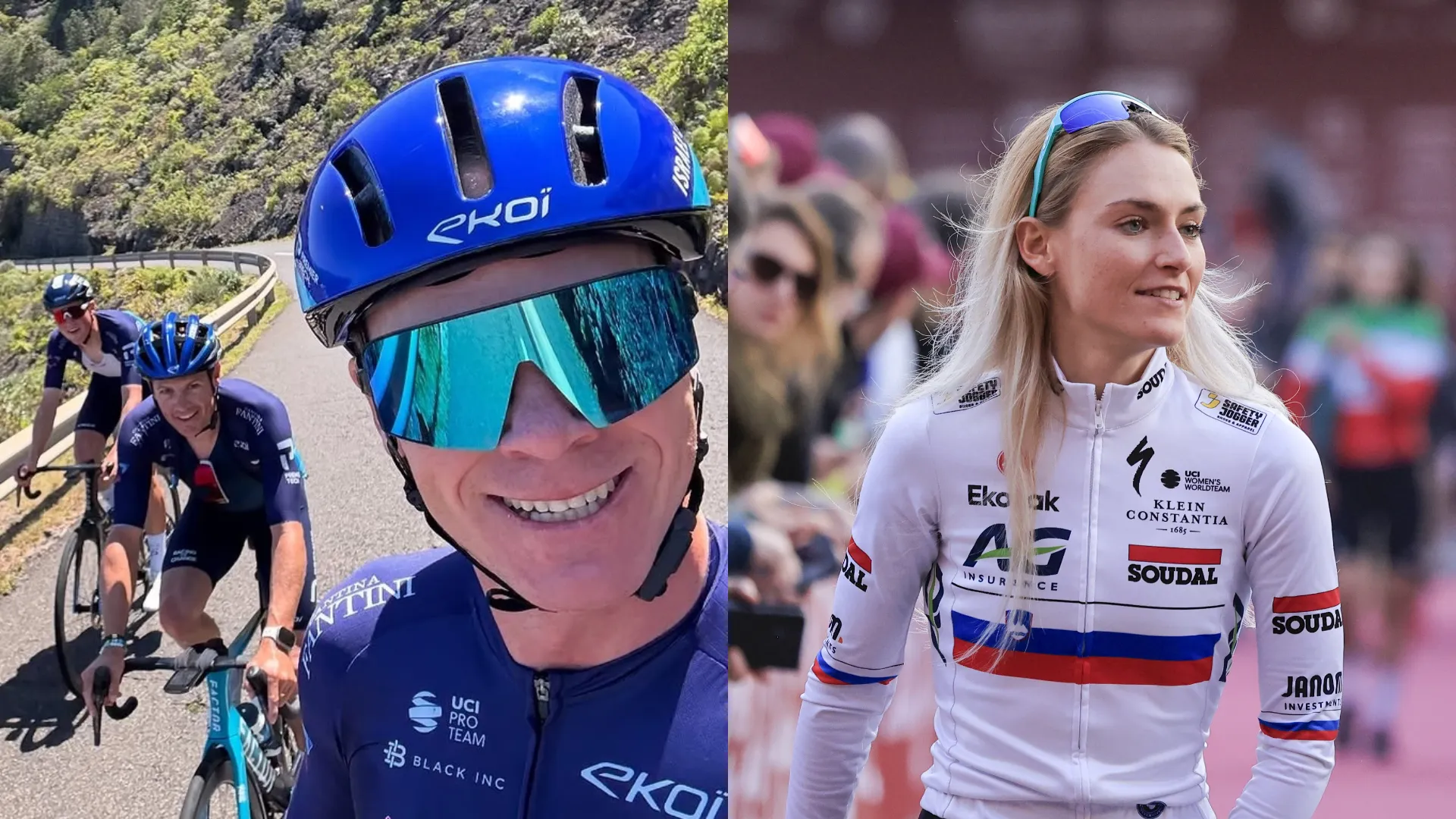 KIJK. Chris Froome & Urska Zigart slachtoffer van 'agressieve autobestuurster' in Monaco