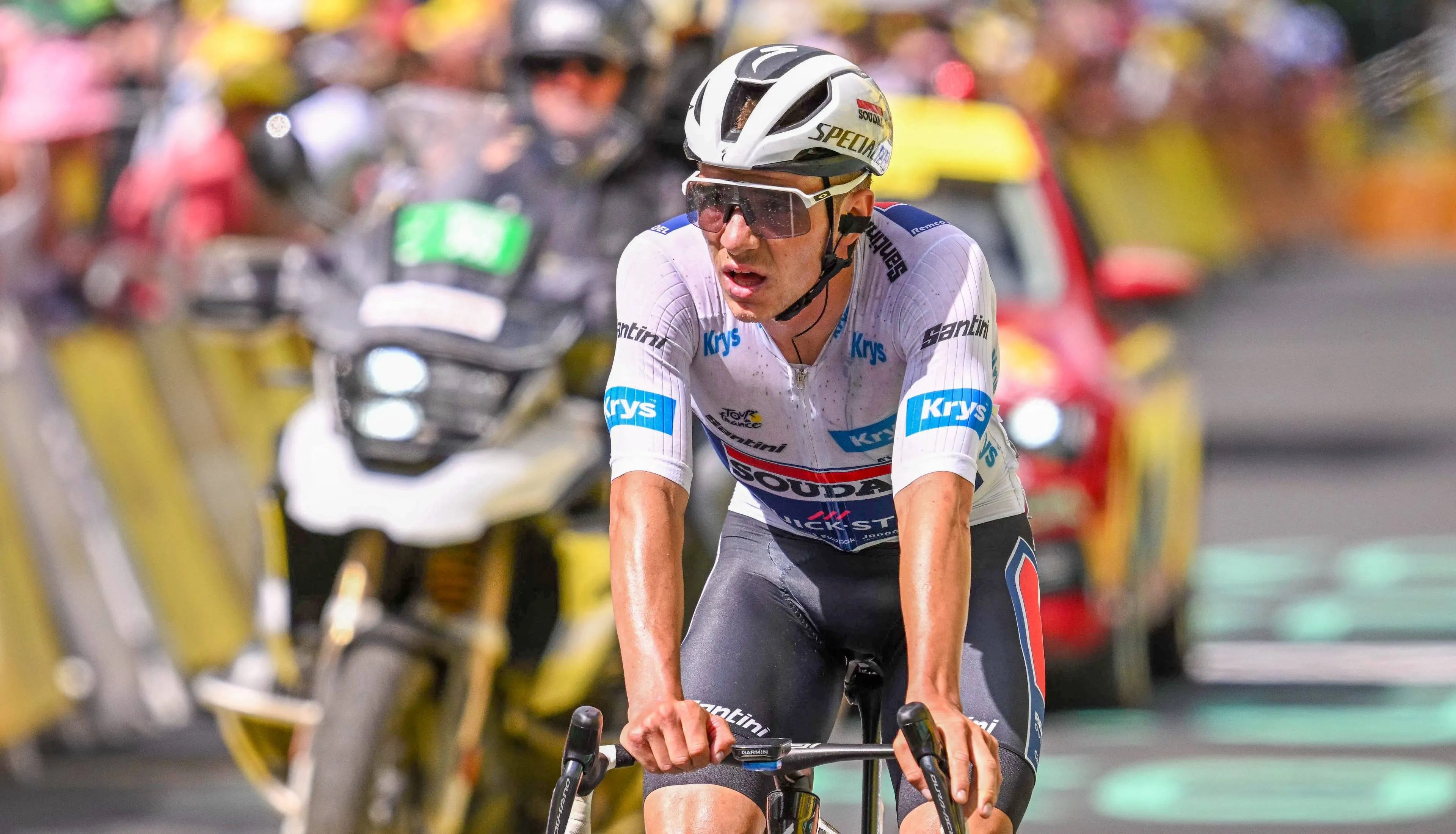 Profrenner doet boekje open over Remco Evenepoel: 'Hij was aan het mokken als een kind'