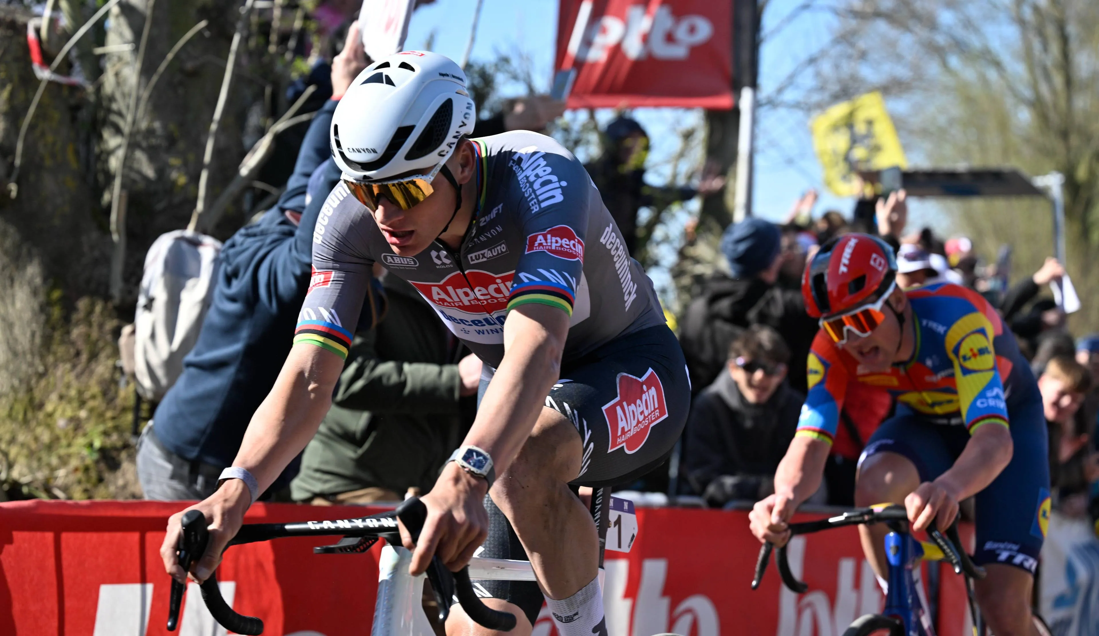 Ontgoochelde Mathieu van der Poel legt uit wat er is mis liep in de Ronde