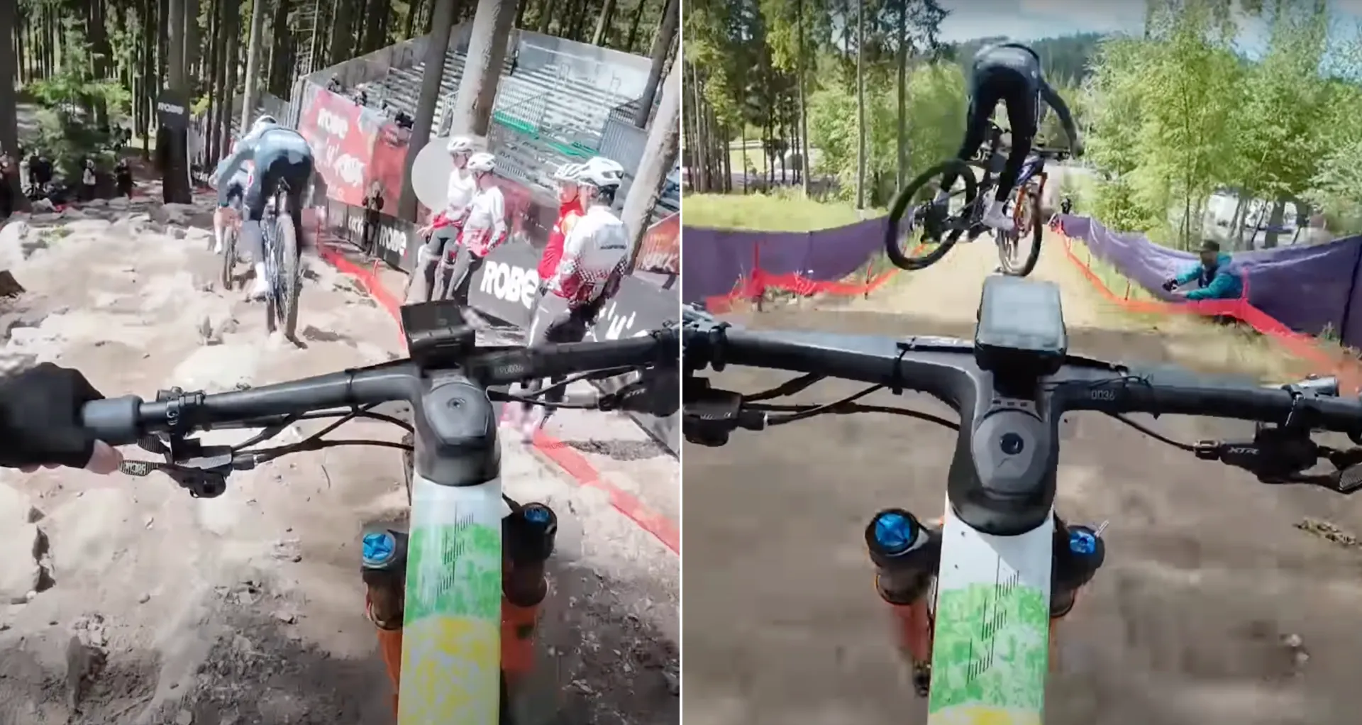 VIDEO. Puck Pieterse & Mathieu van der Poel verkennen samen parcours in Nove Mesto