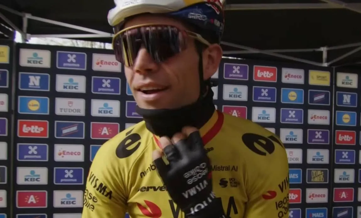 Wout van Aert heeft geweldig nieuws over zoontje Georges: "Echt zot goed!"