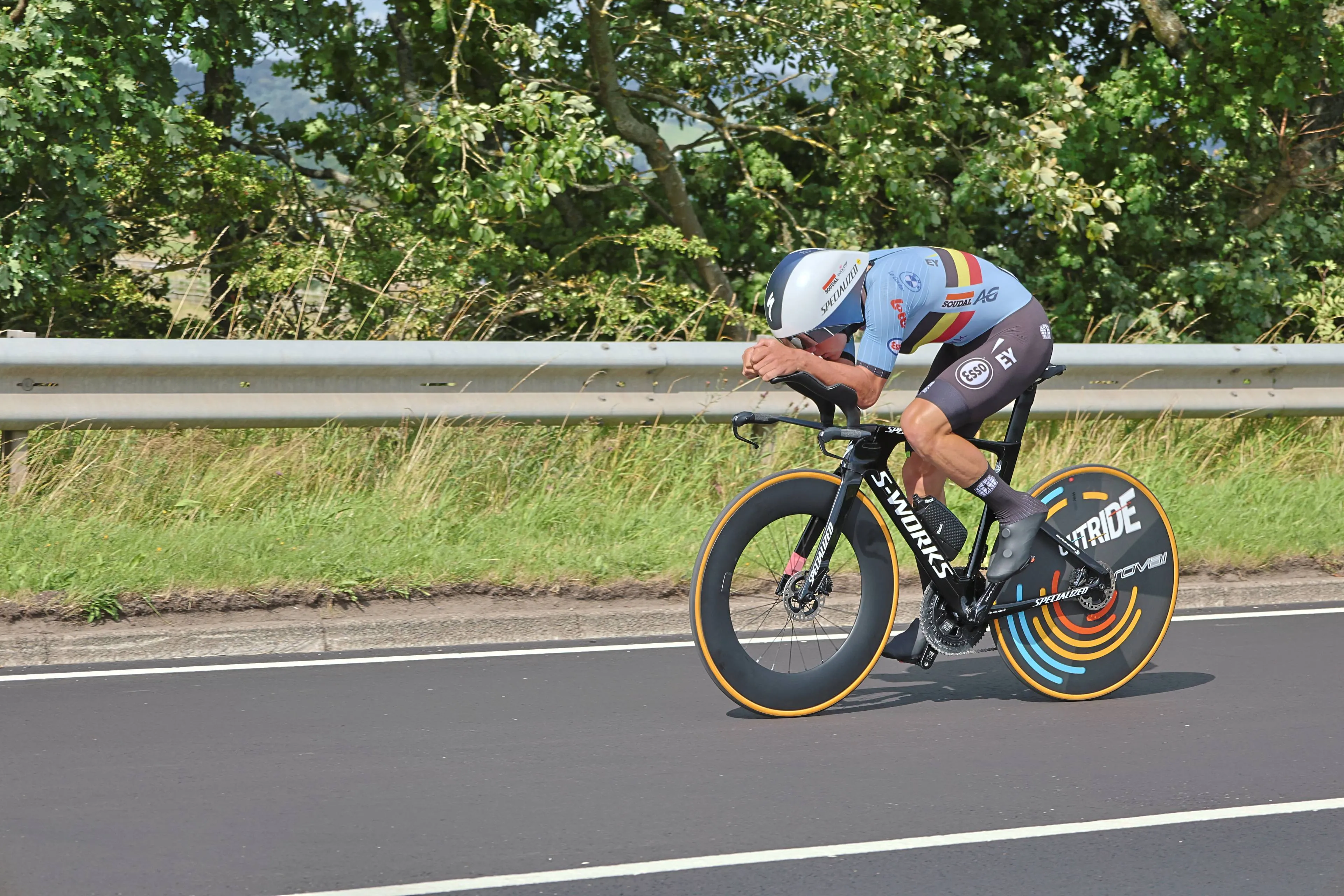 Remco Evenepoel tijdrijden