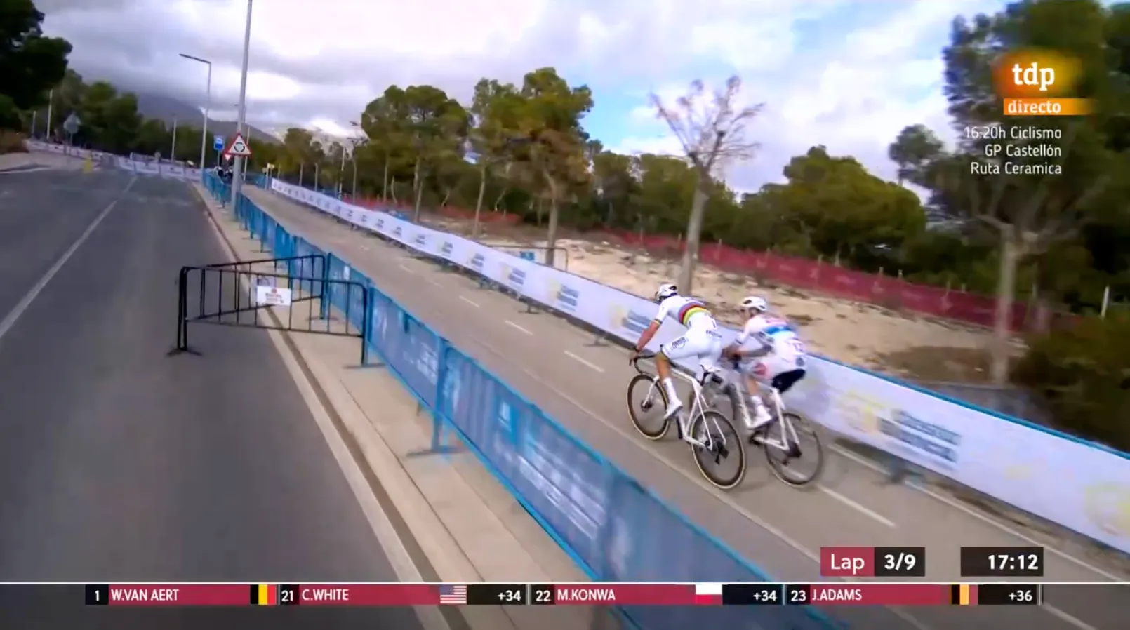 VIDEO: Mathieu van der Poel zijn waanzinnige versnelling tijdens Wereldbeker Benidorm