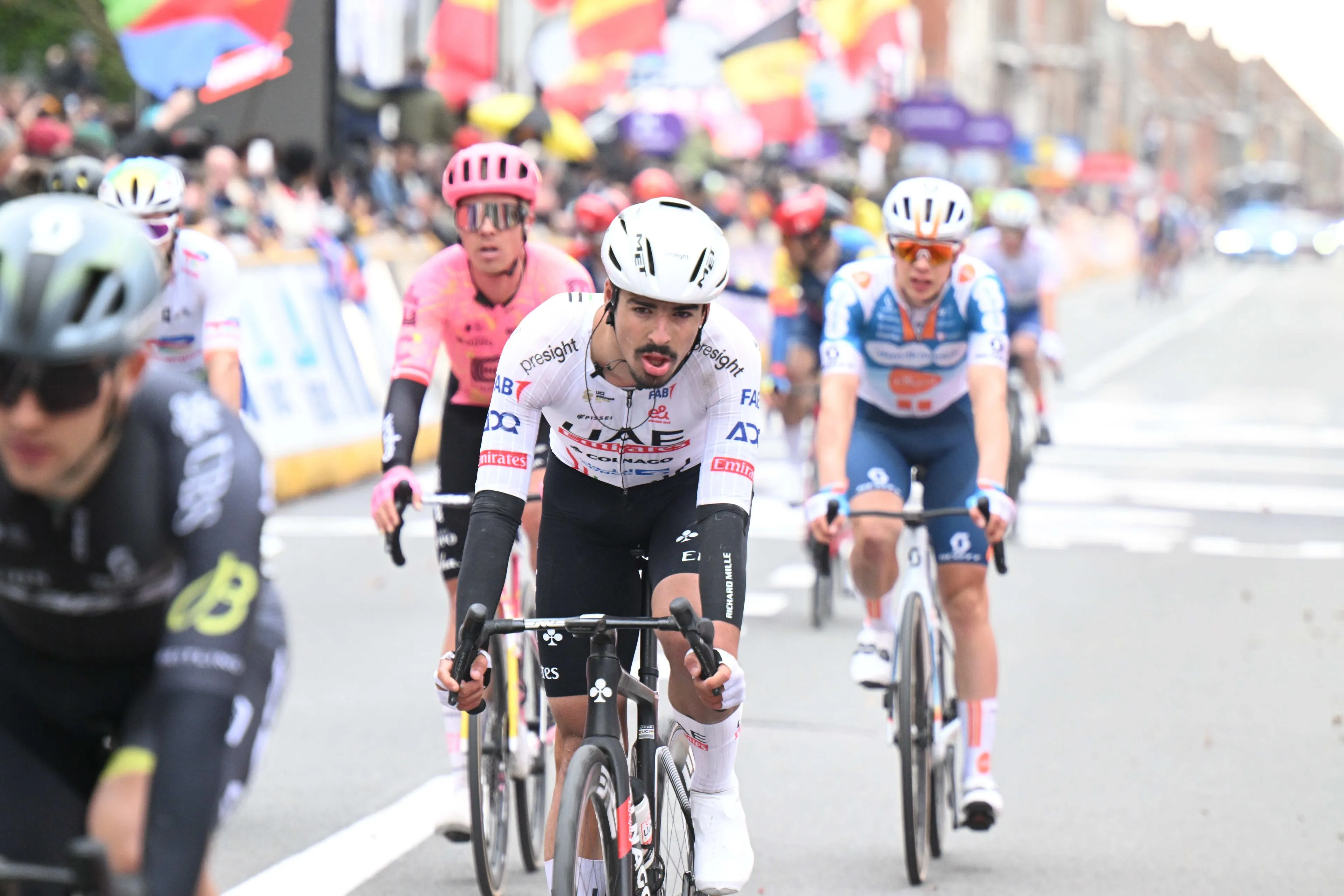Antonio Morgado is de jongste renner in meer dan een halve eeuw die in de Top-10 van een Monument eindigt