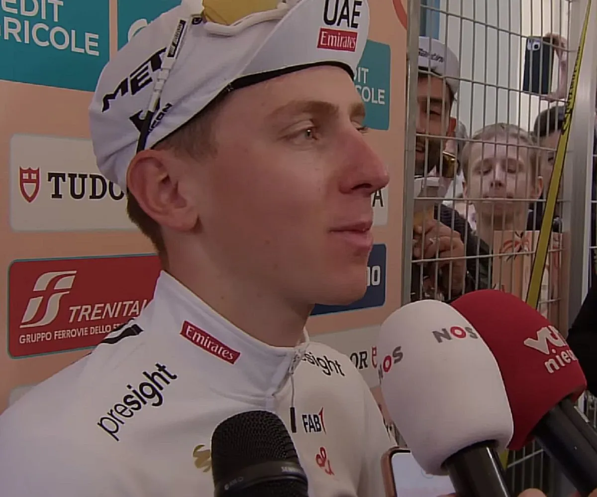 "Ik ben zo blij om te winnen, het was niet het oorspronkelijke plan" - Tadej Pogacar maakt er een kwartet Catalunya-etappeoverwinningen van