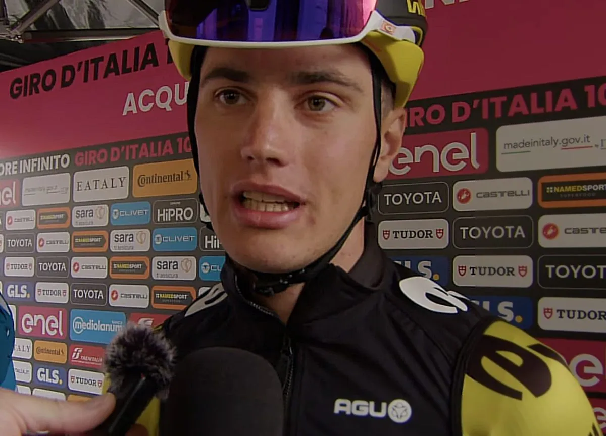 "Hopelijk kunnen we een overwinning behalen in de laatste etappe" - Olav Kooij moet genoegen nemen met tweede plaats in etappe 3 van de Baloise Belgium Tour