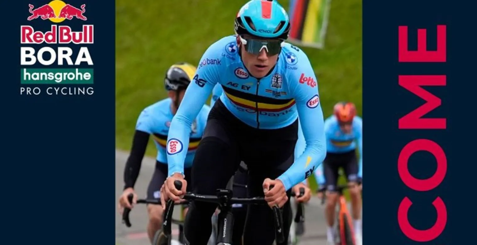 Maxim van Gils tekent officieel voor Red Bull - BORA - hangrohe: "Ik voelde een bijzondere band met dit team"