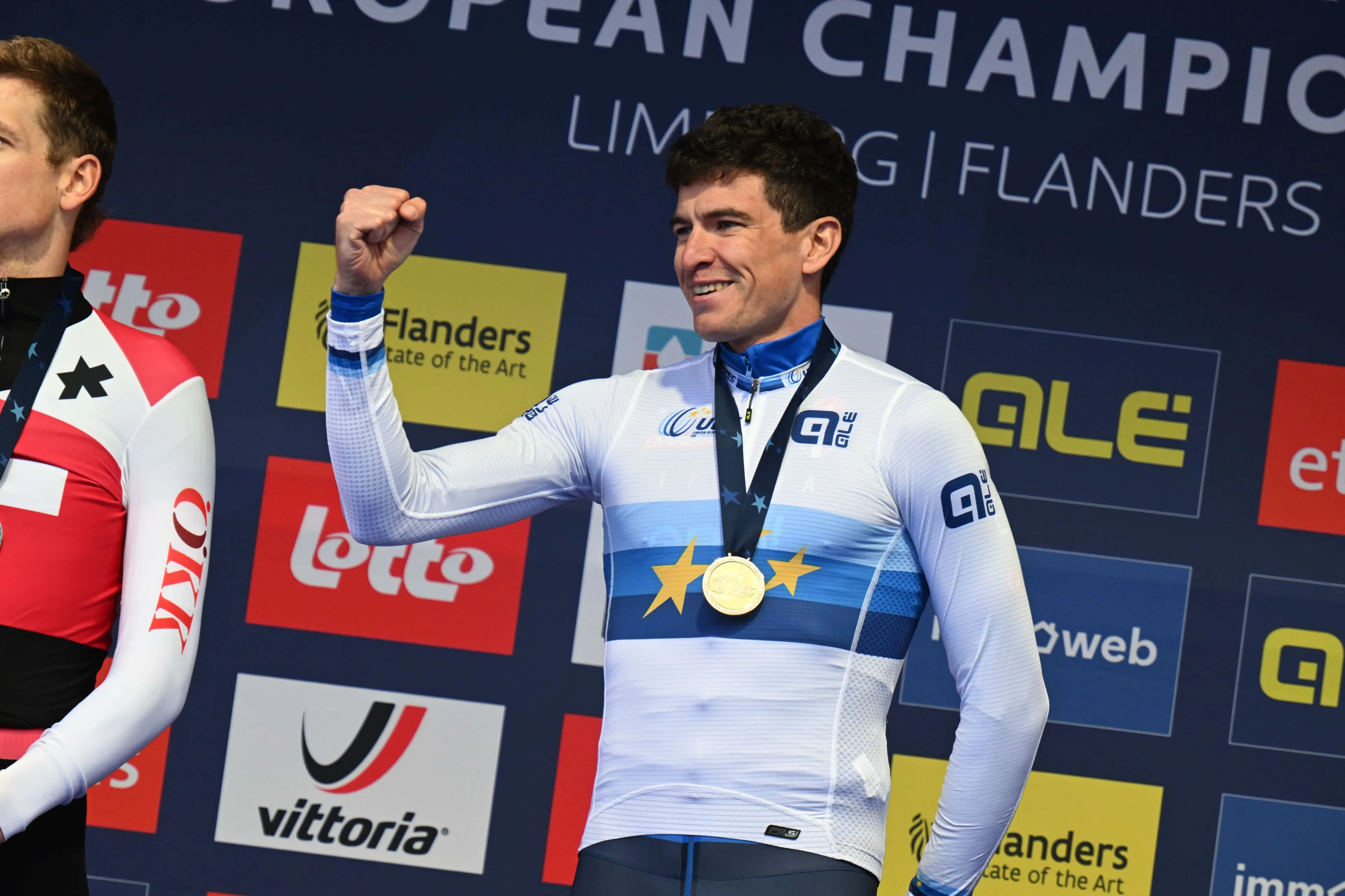 Europees kampioen tijdrijden Edoardo Affini blikt terug op 2024: "Ik denk dat dit een van mijn beste seizoenen ooit was"
