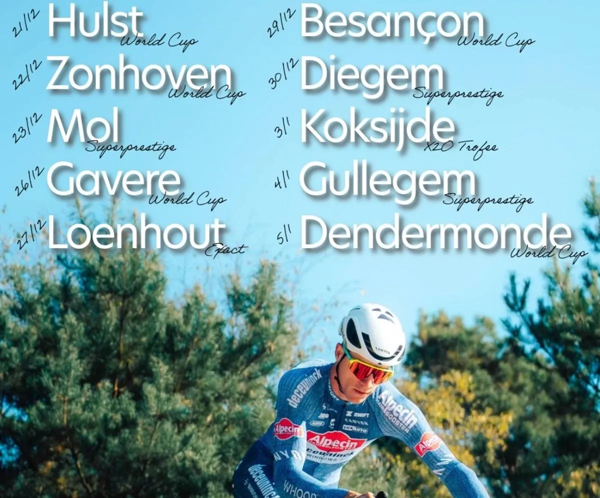 10 wedstrijden in 16 dagen: Niels Vandeputte gaat tot het uiterste tijdens 'kerstblok' van de cyclocross