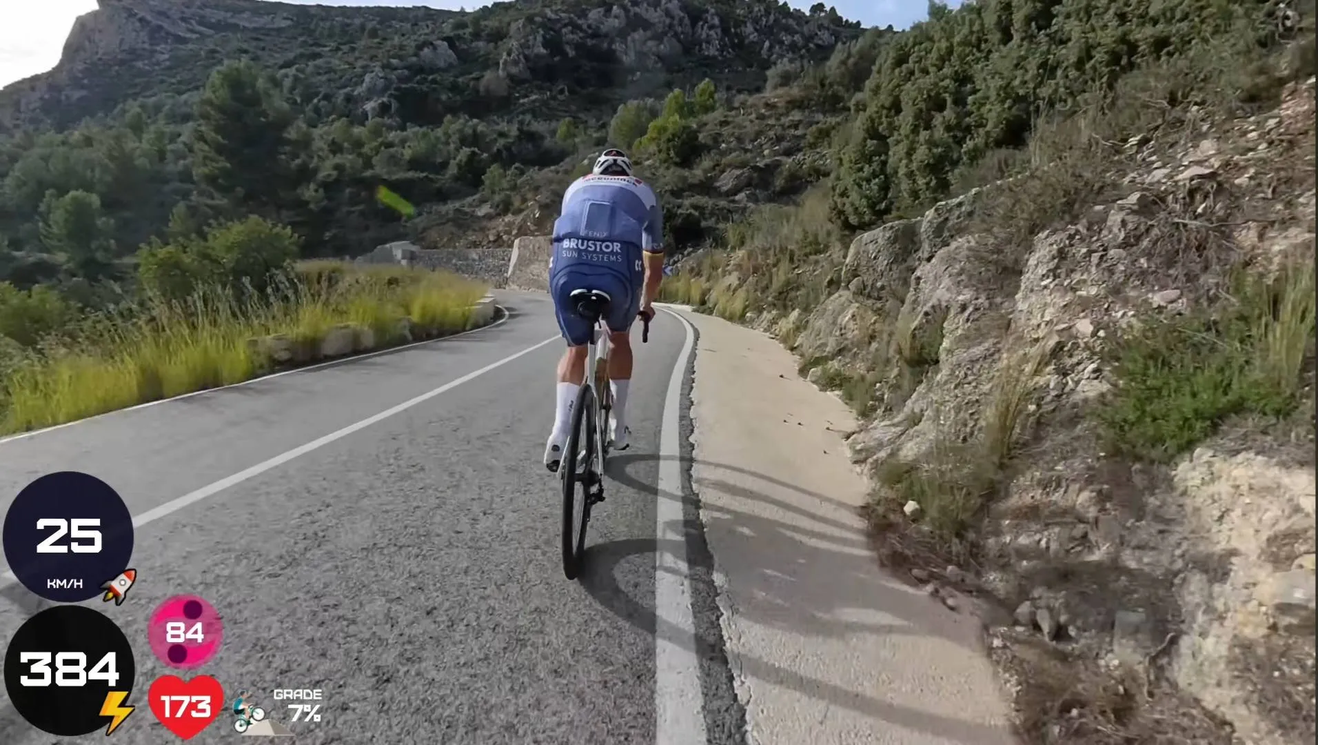 VIDEO: Bekende YouTuber probeert Mathieu van der Poel bij te houden tijdens trainingsrit