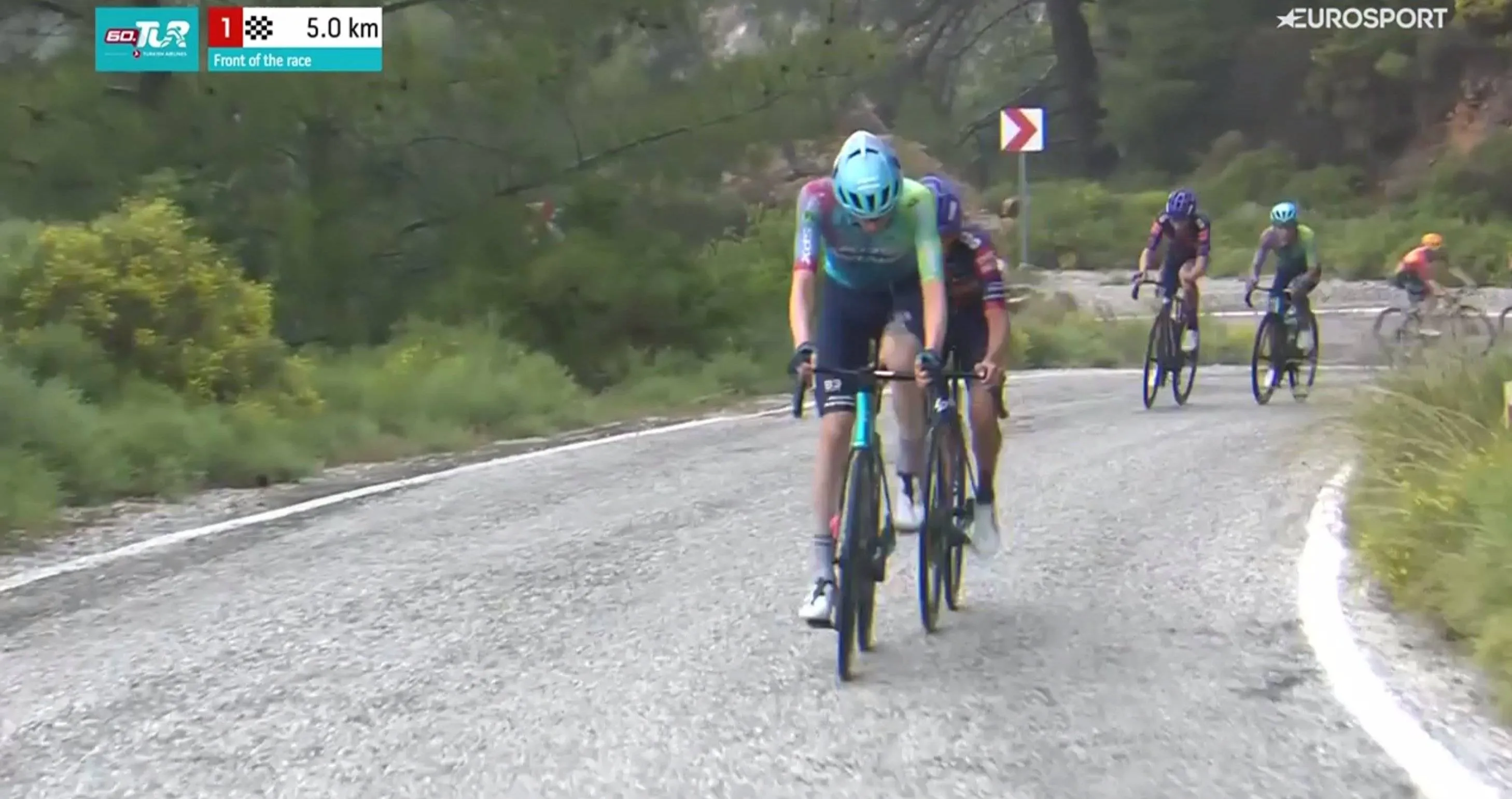Etappe 5 van de Ronde van Turkije afgelast wegens extreme weersomstandigheden