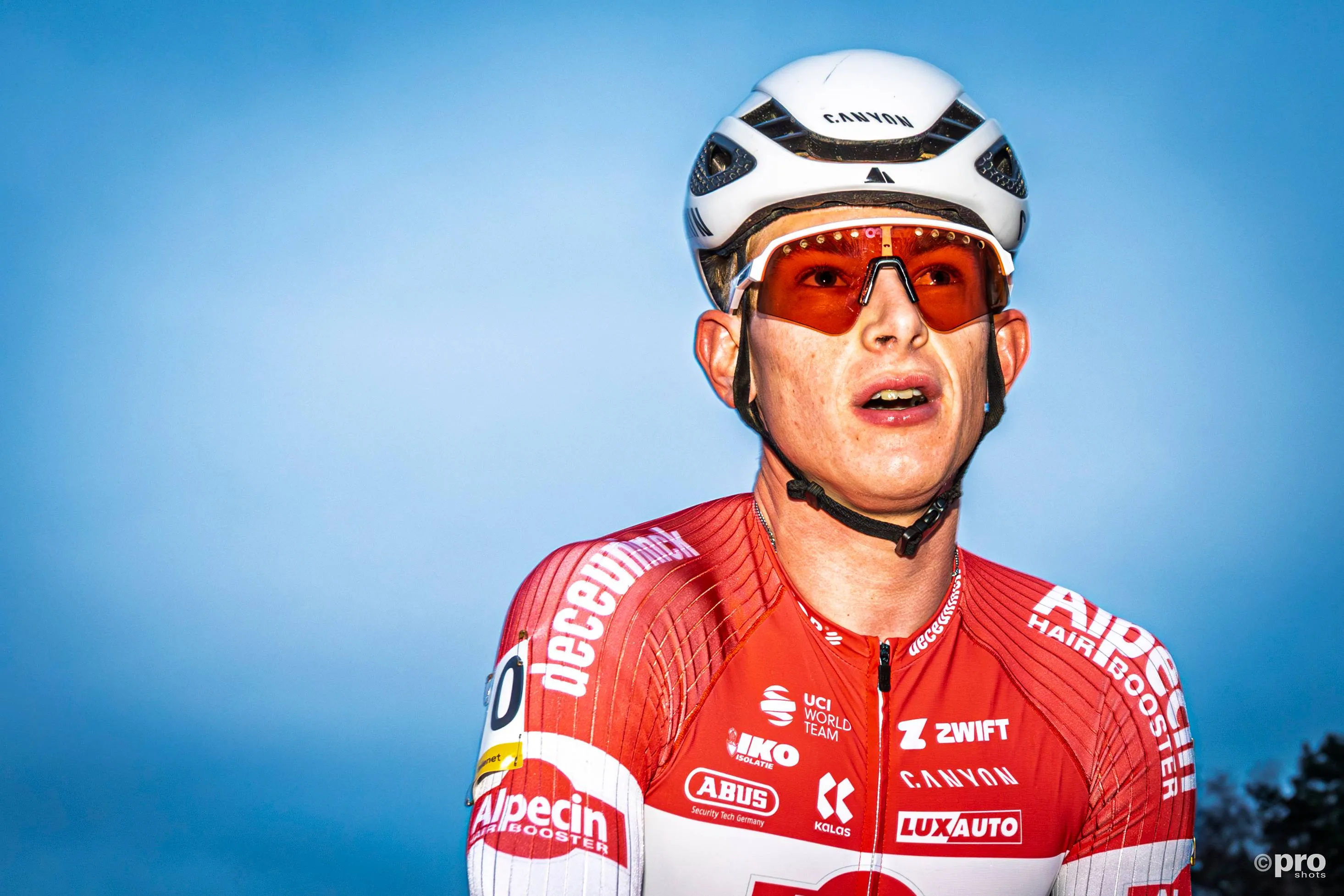 Tibor del Grosso na een veldrit in het seizoen 2025-2026