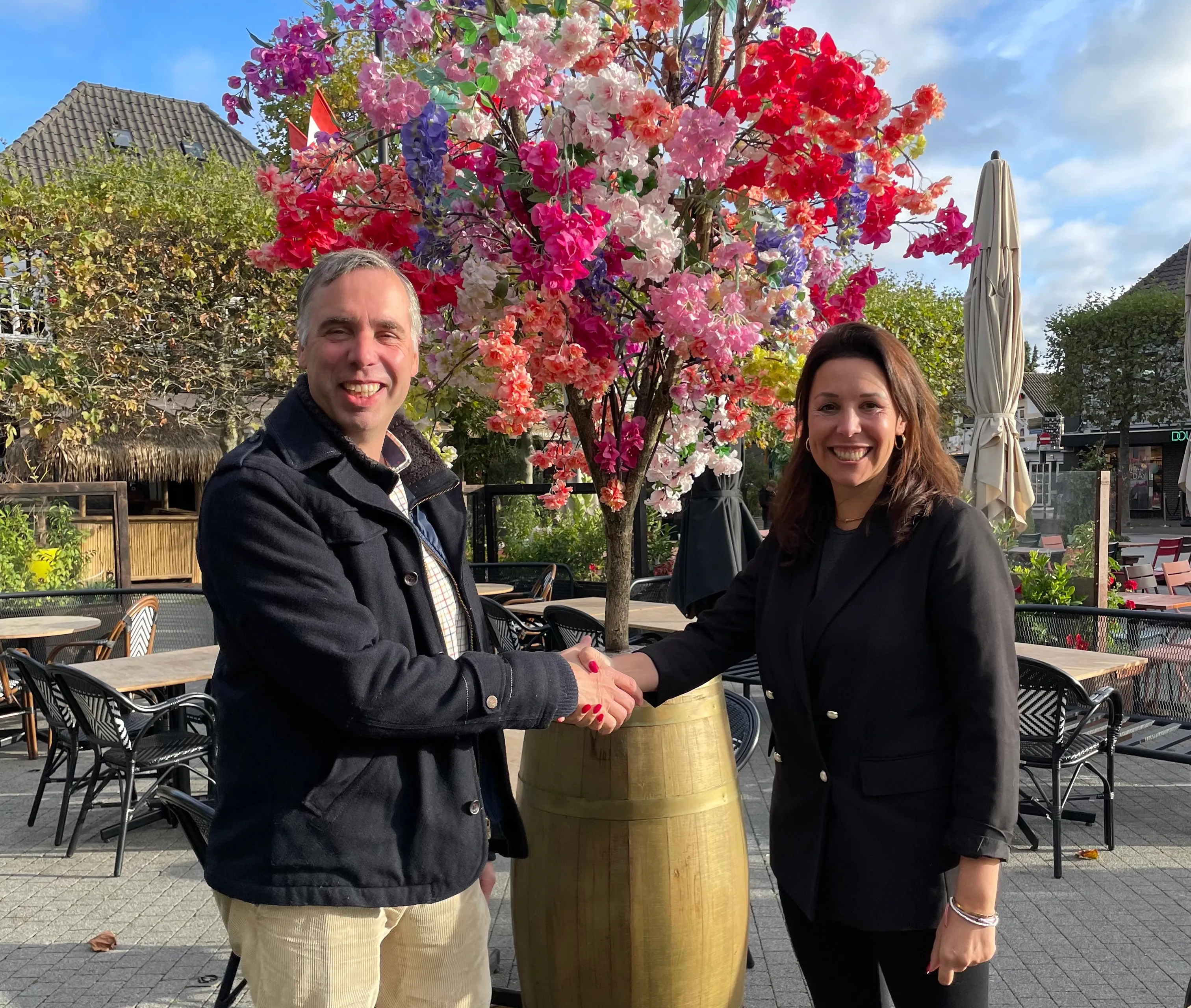 arthur janssen vz centrum management wijchen en rosanne pak