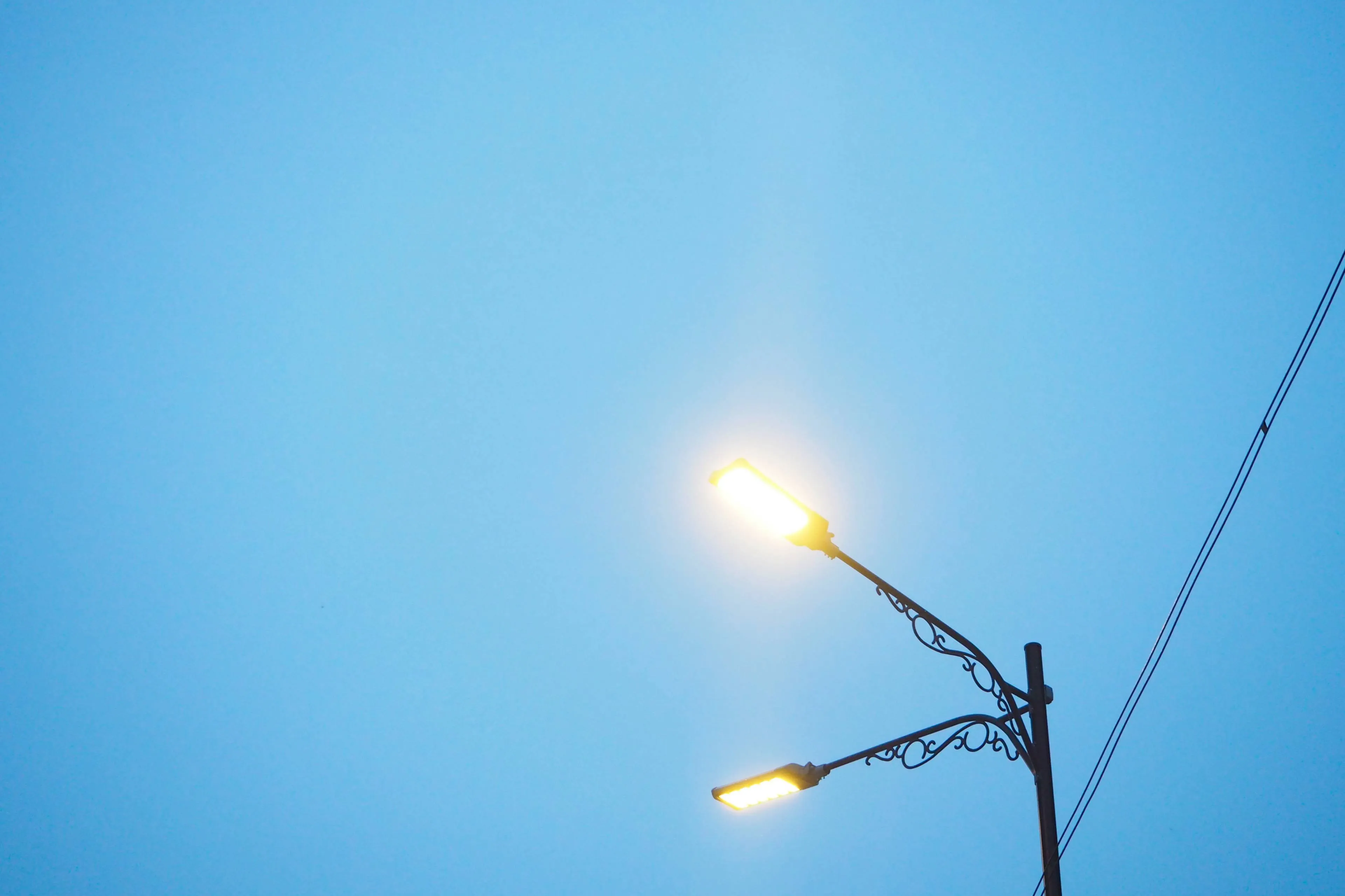 street-lights-evening